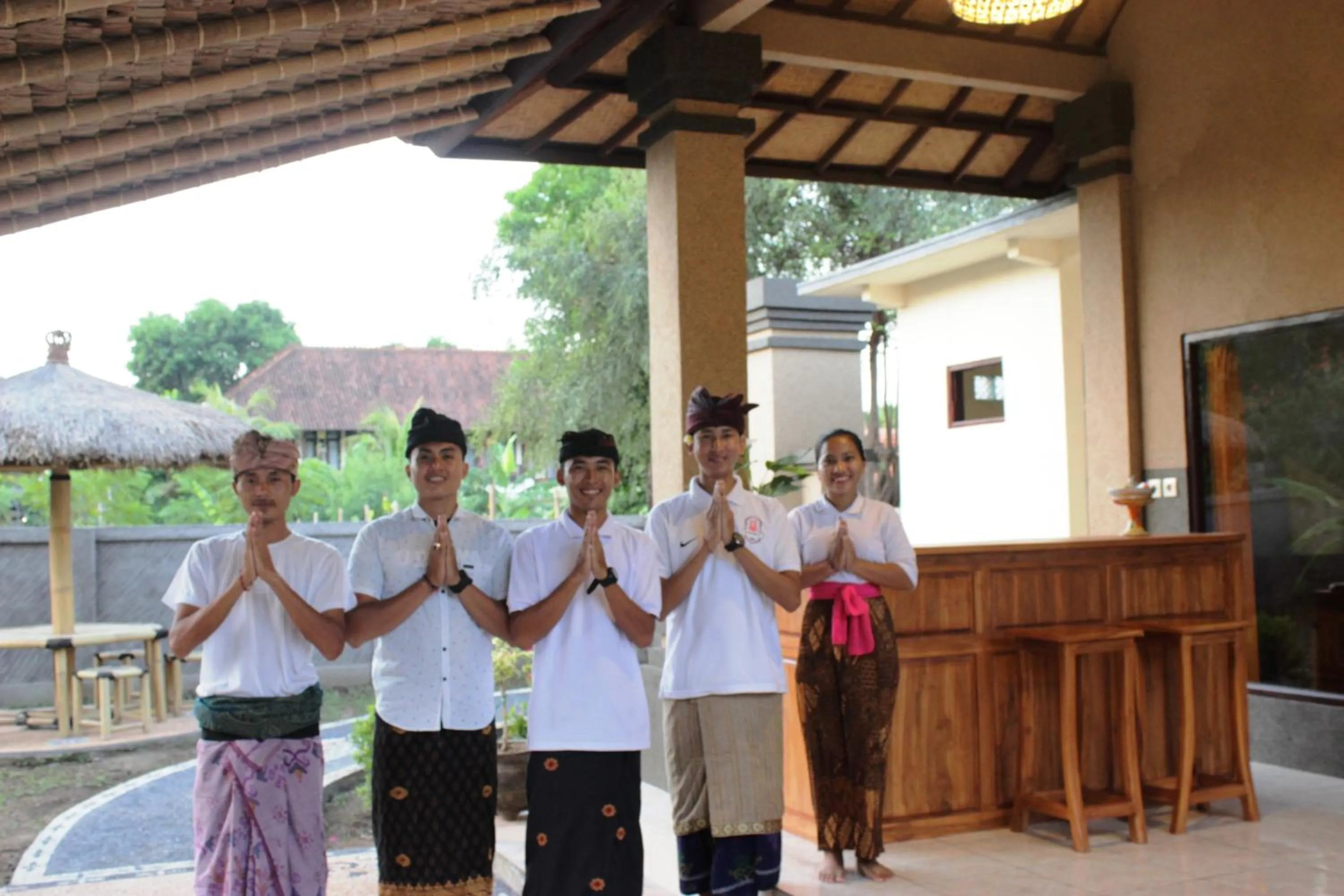 Staff in Kubu Padi Wooden House