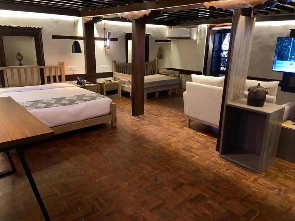 Bed in Hotel Thamel House - 6 km from Boudhanath Stupa, Kathmandu Bed in Hotel Thamel House - 6 km from Boudhanath Stupa, Kathmandu