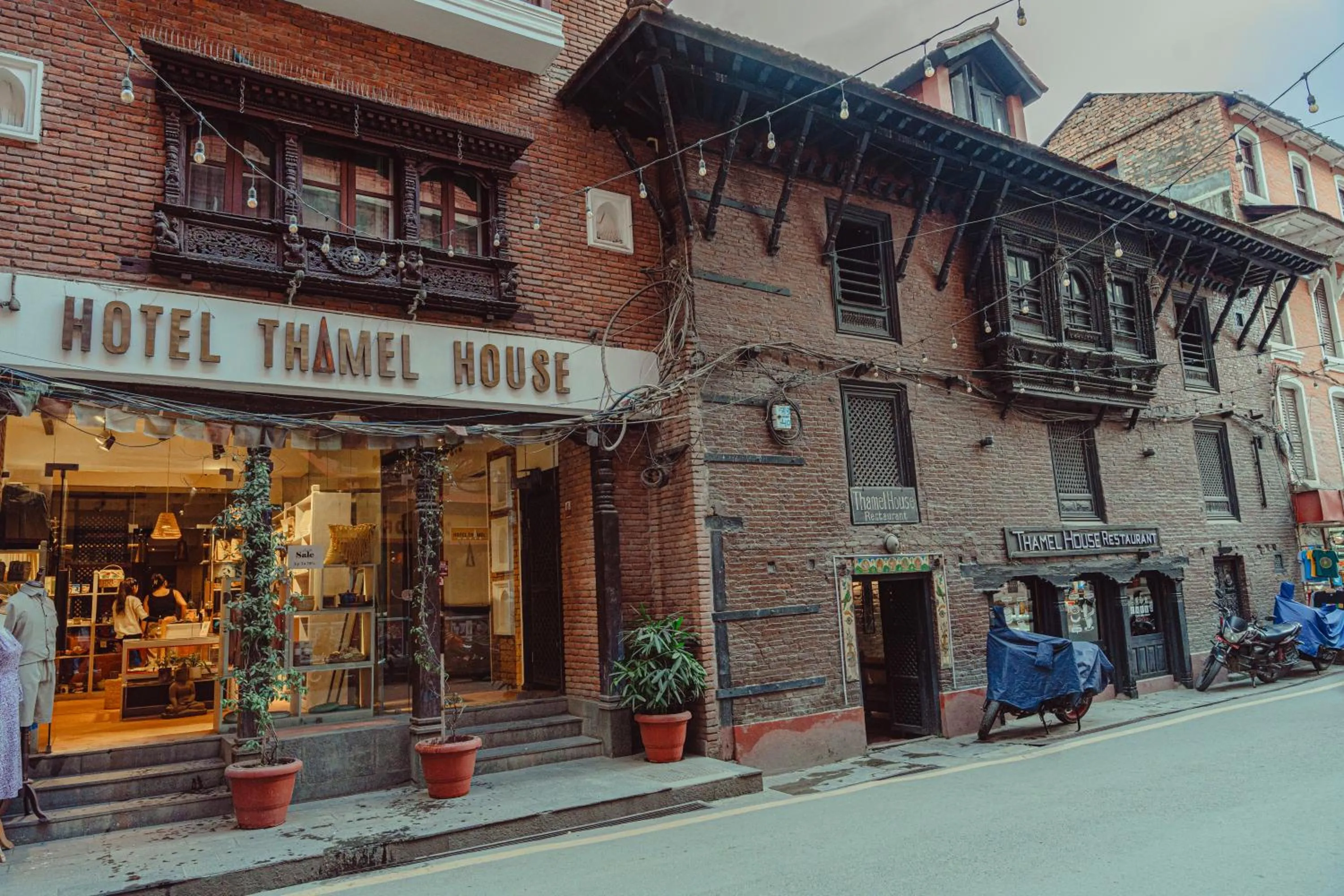 Property building in Hotel Thamel House - 6 km from Boudhanath Stupa, Kathmandu