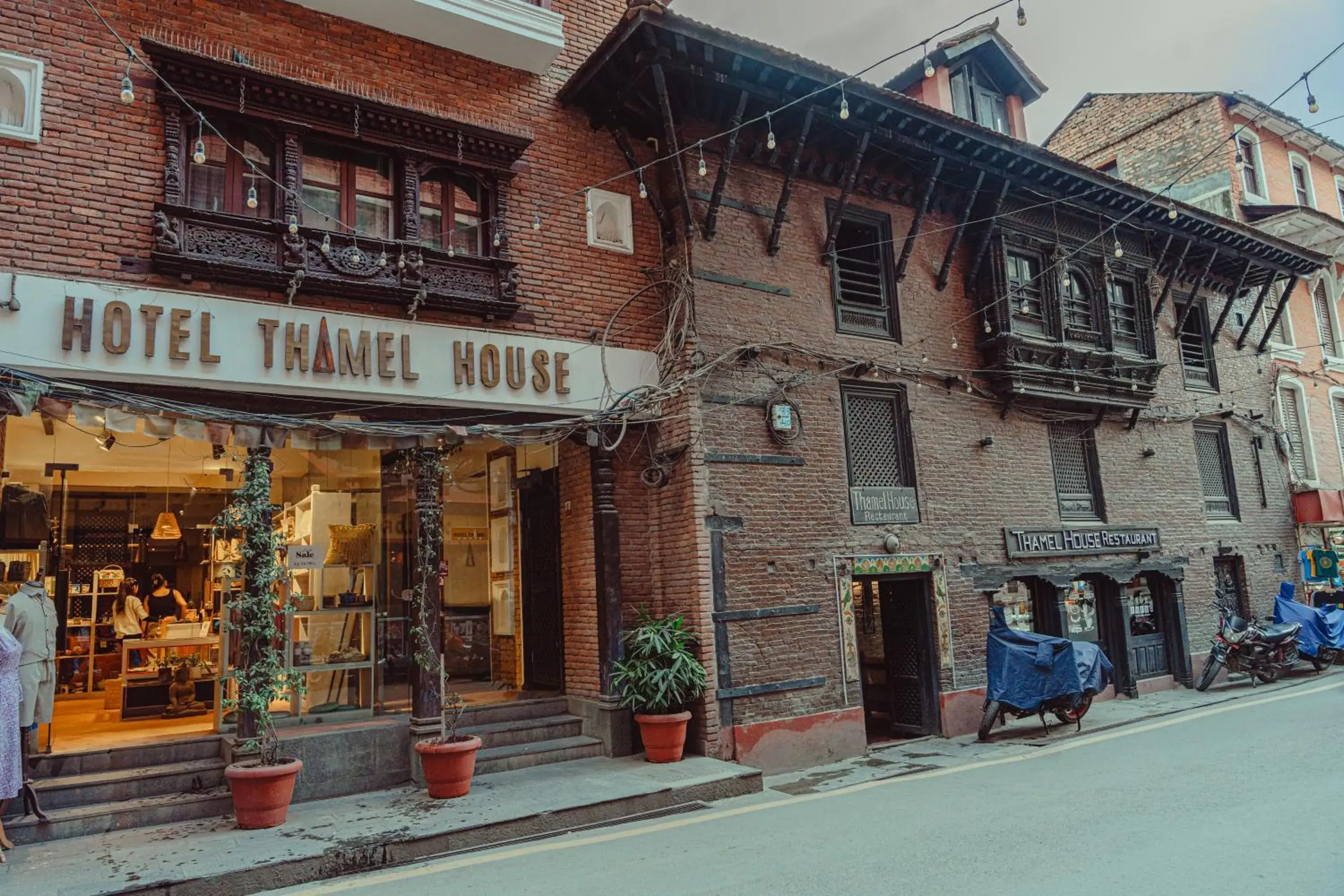 Property building in Hotel Thamel House - 6 km from Boudhanath Stupa, Kathmandu Property building in Hotel Thamel House - 6 km from Boudhanath Stupa, Kathmandu