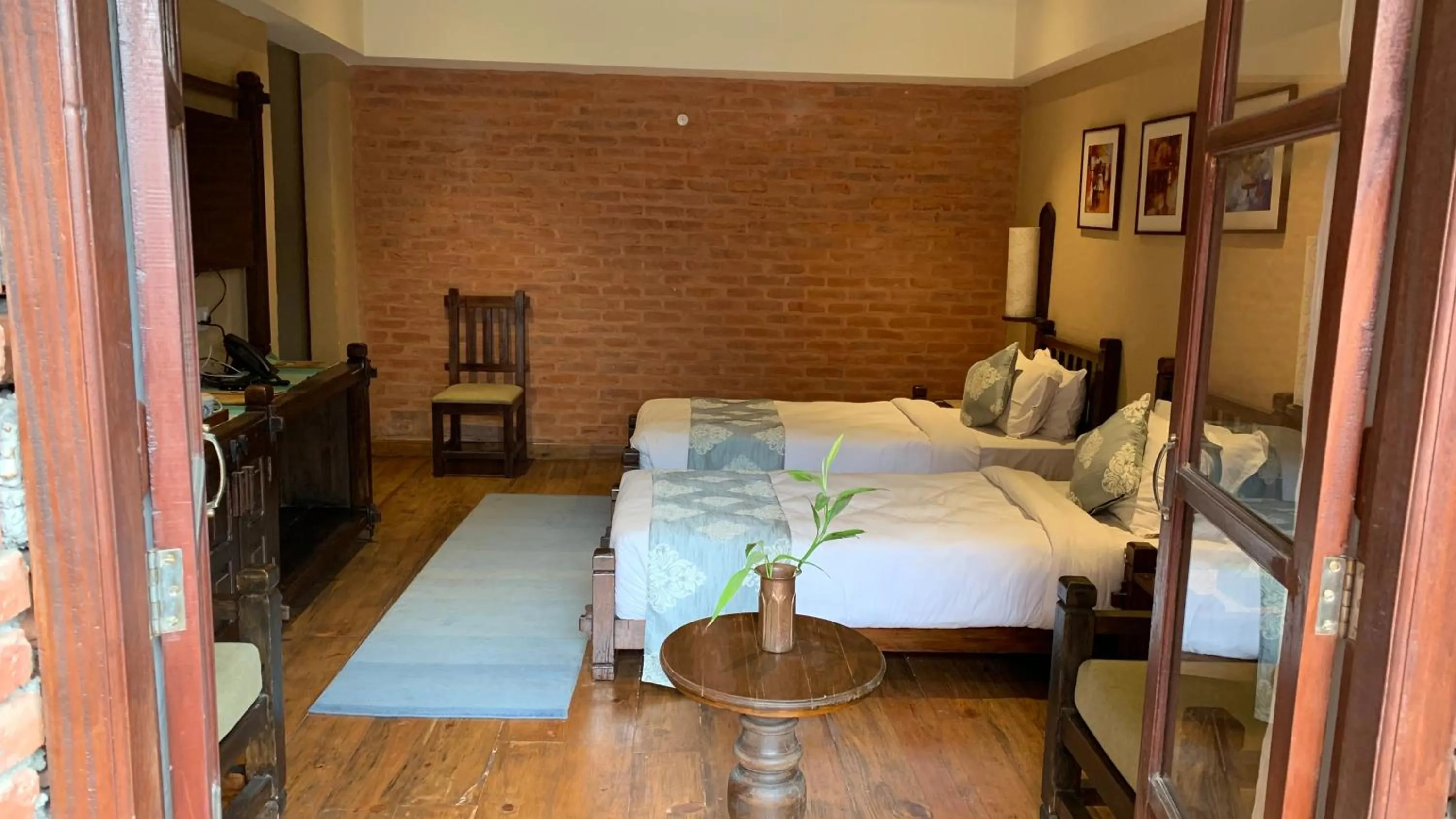 Bedroom, Bed in Hotel Thamel House - 6 km from Boudhanath Stupa, Kathmandu