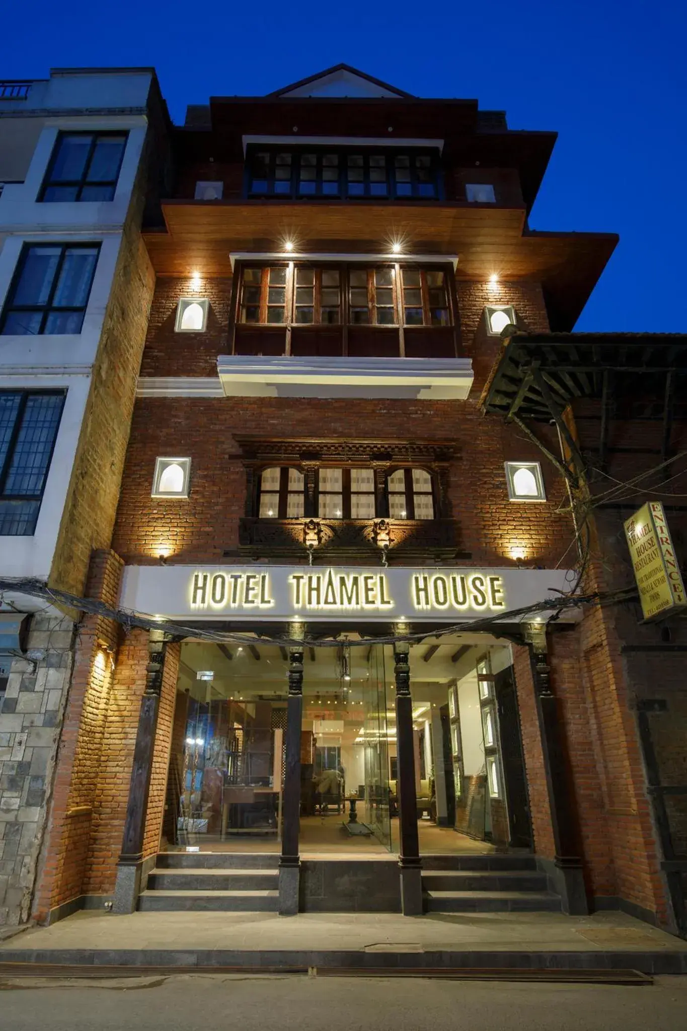Property building in Hotel Thamel House - 6 km from Boudhanath Stupa, Kathmandu Property building in Hotel Thamel House - 6 km from Boudhanath Stupa, Kathmandu