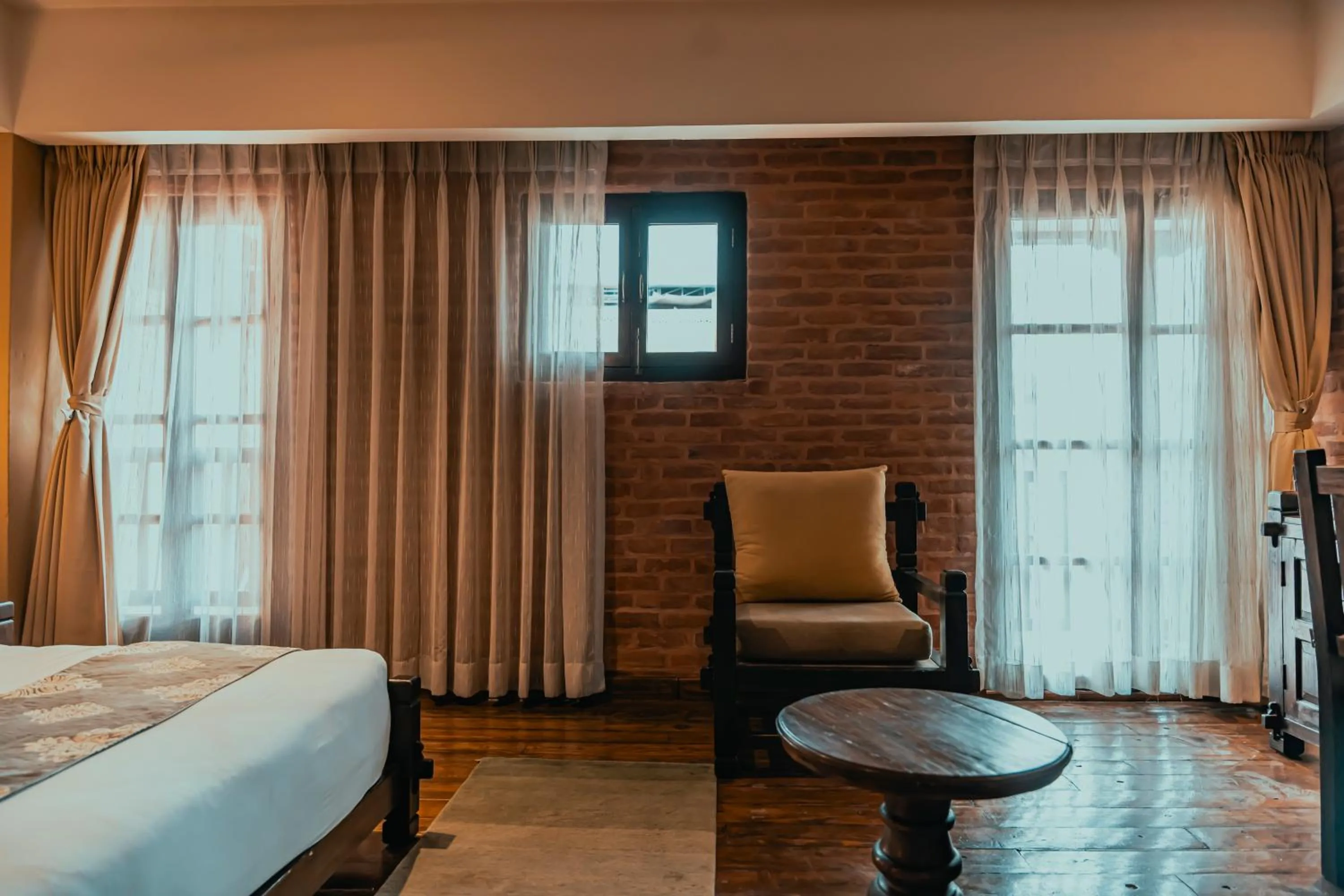 Seating area, Bed in Hotel Thamel House - 6 km from Boudhanath Stupa, Kathmandu