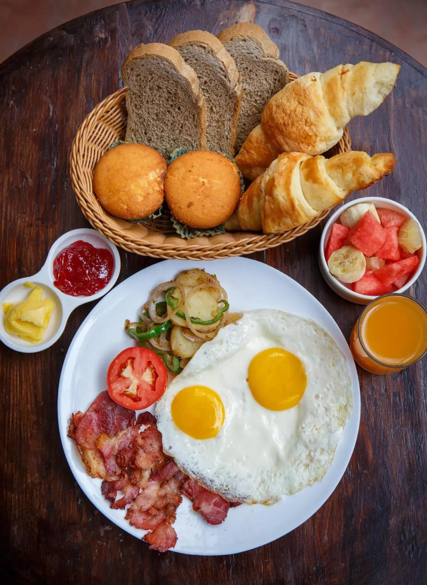 Breakfast in Hotel Thamel House - 6 km from Boudhanath Stupa, Kathmandu Breakfast in Hotel Thamel House - 6 km from Boudhanath Stupa, Kathmandu