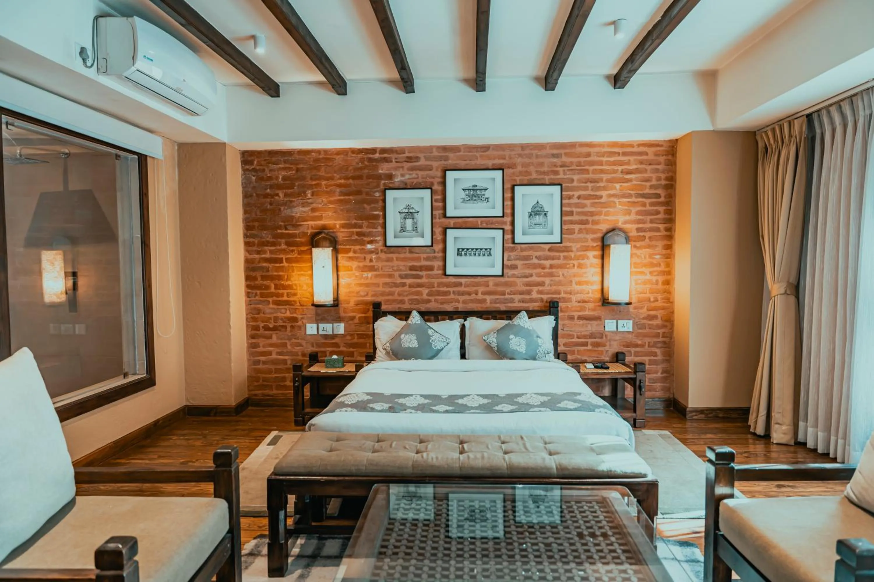 Bed in Hotel Thamel House - 6 km from Boudhanath Stupa, Kathmandu