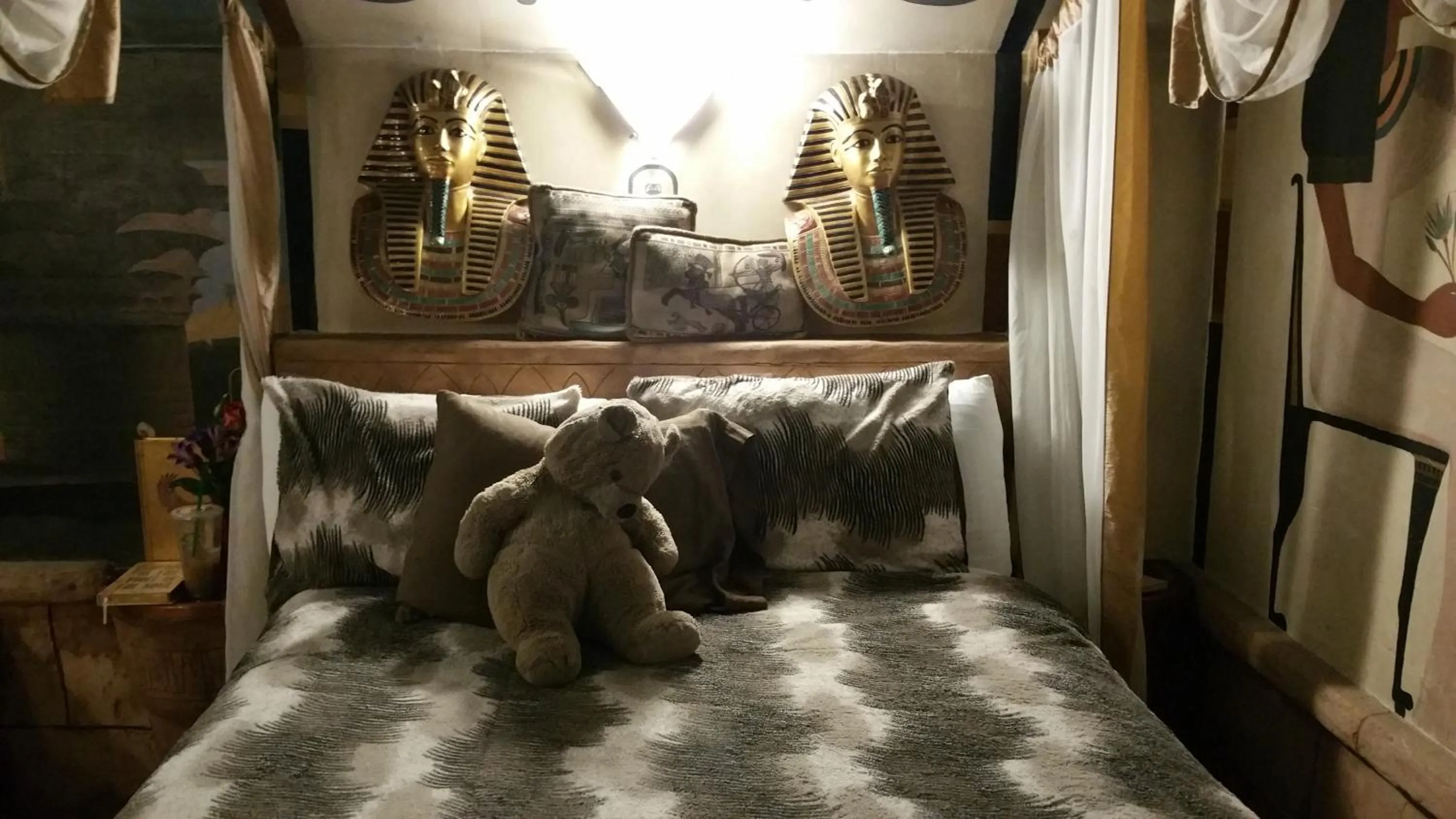 Bed in Castle Wood Theme Cottages- COUPLES ONLY