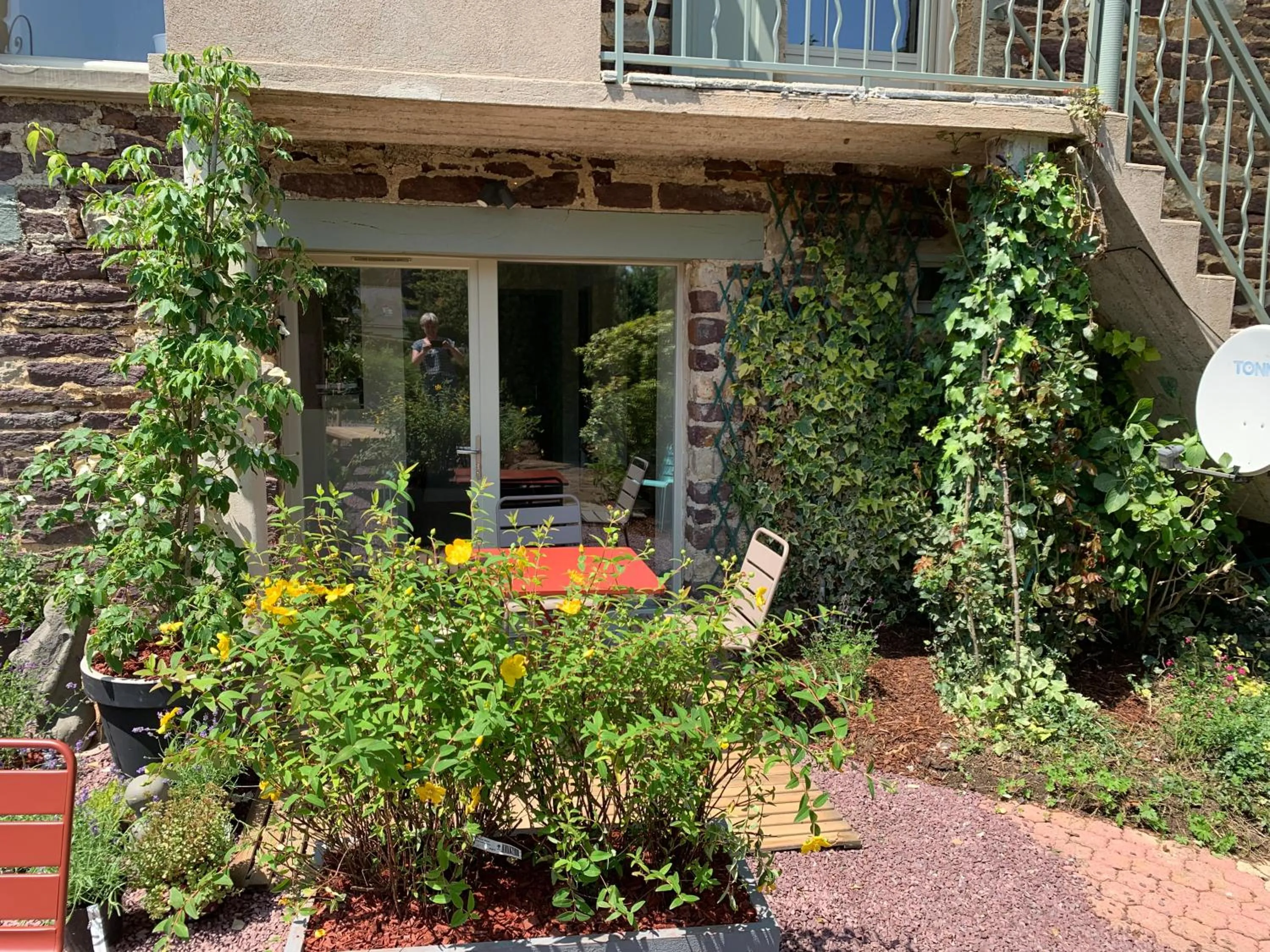 Patio in La maison des Légendes