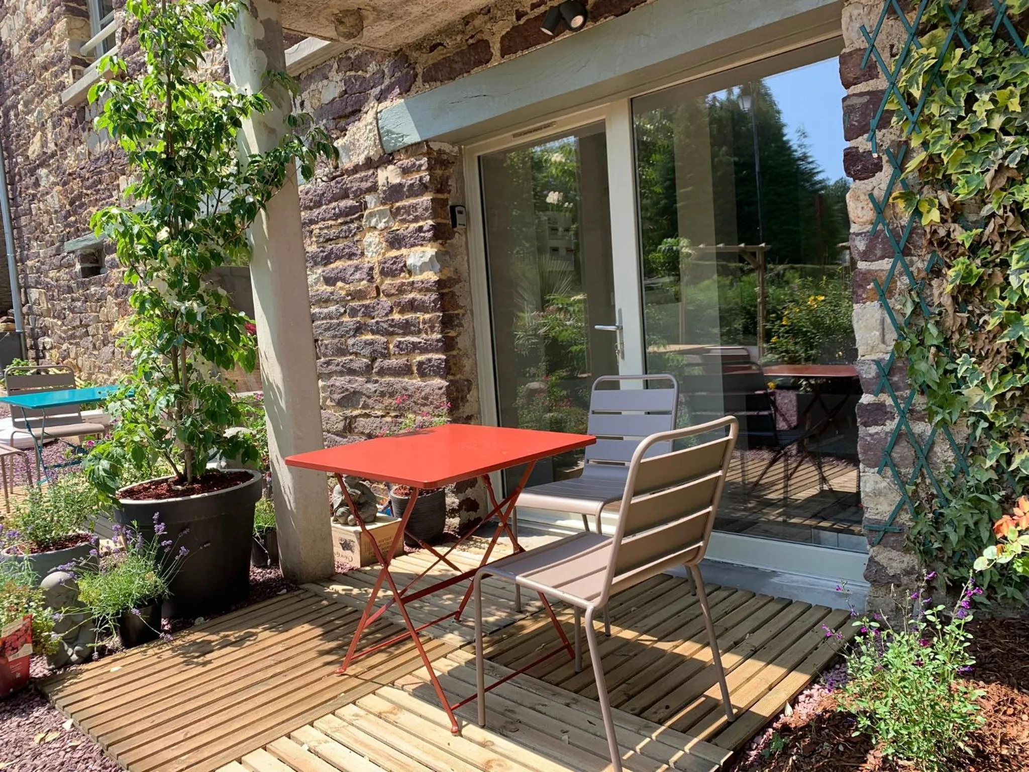 Patio in La maison des Légendes