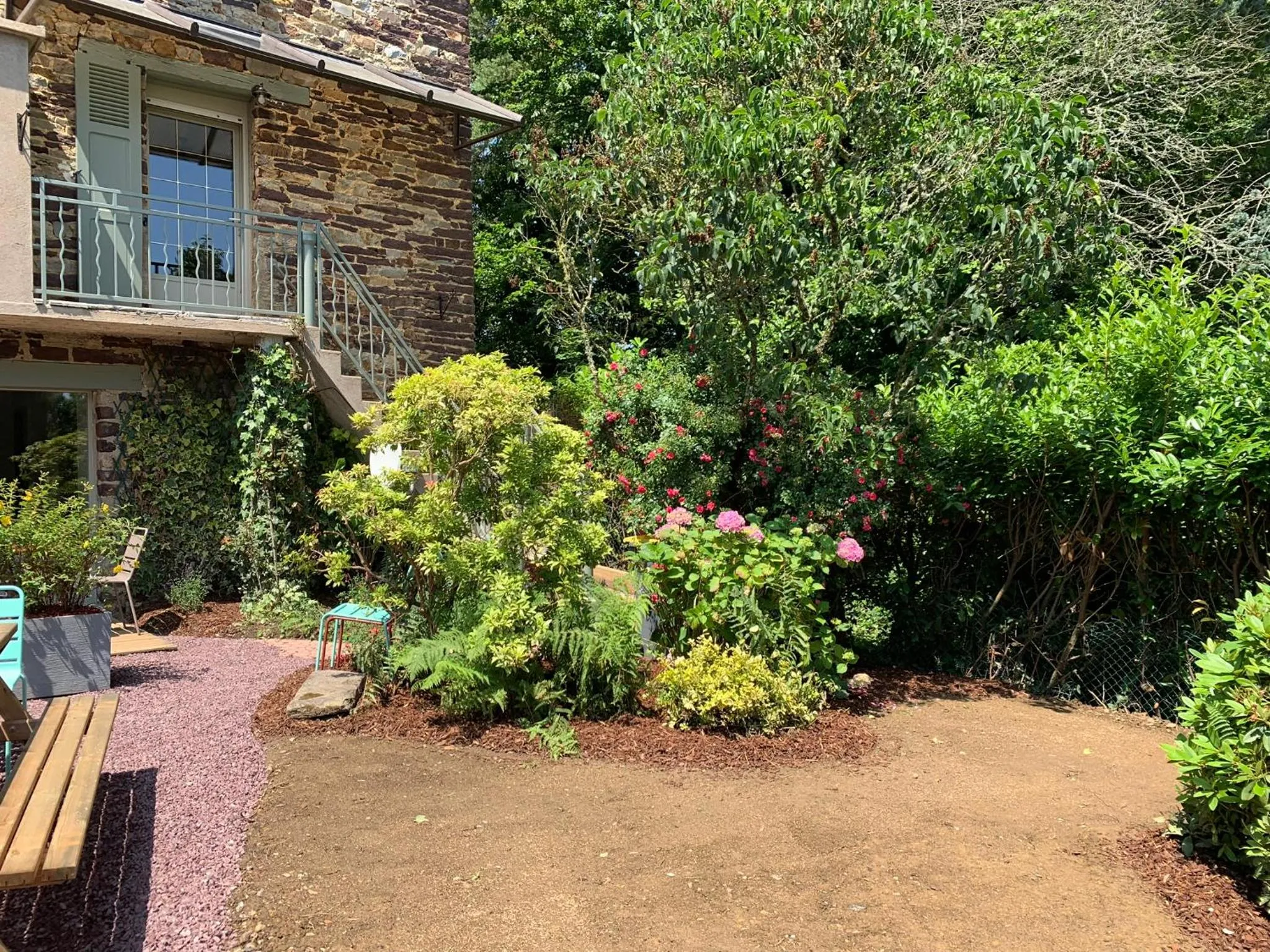 Garden in La maison des Légendes