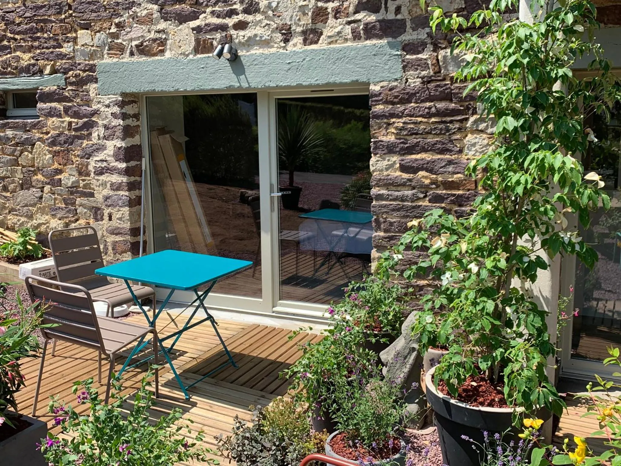 Patio in La maison des Légendes