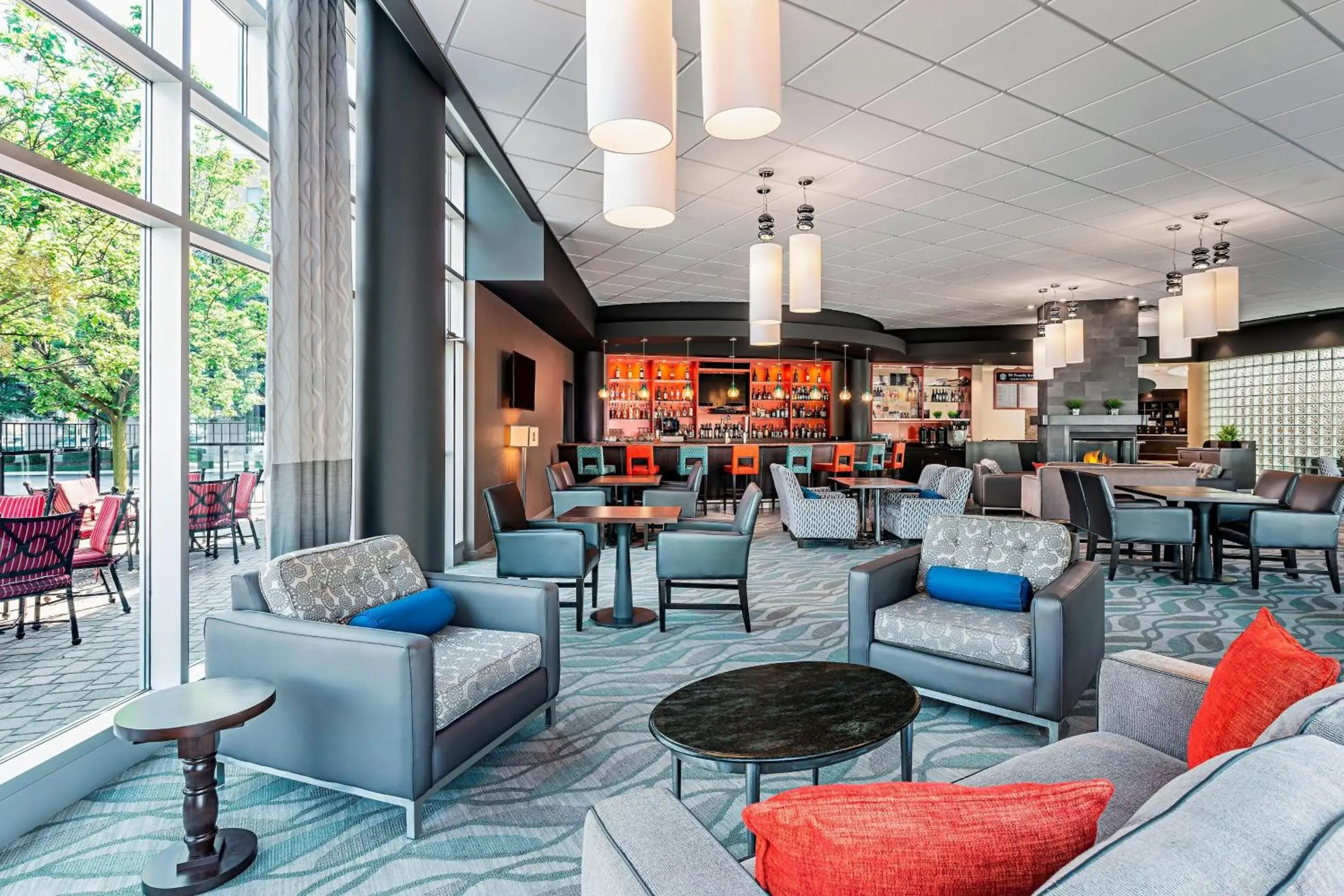 Lounge or bar in Four Points by Sheraton London Lounge or bar in Four Points by Sheraton London