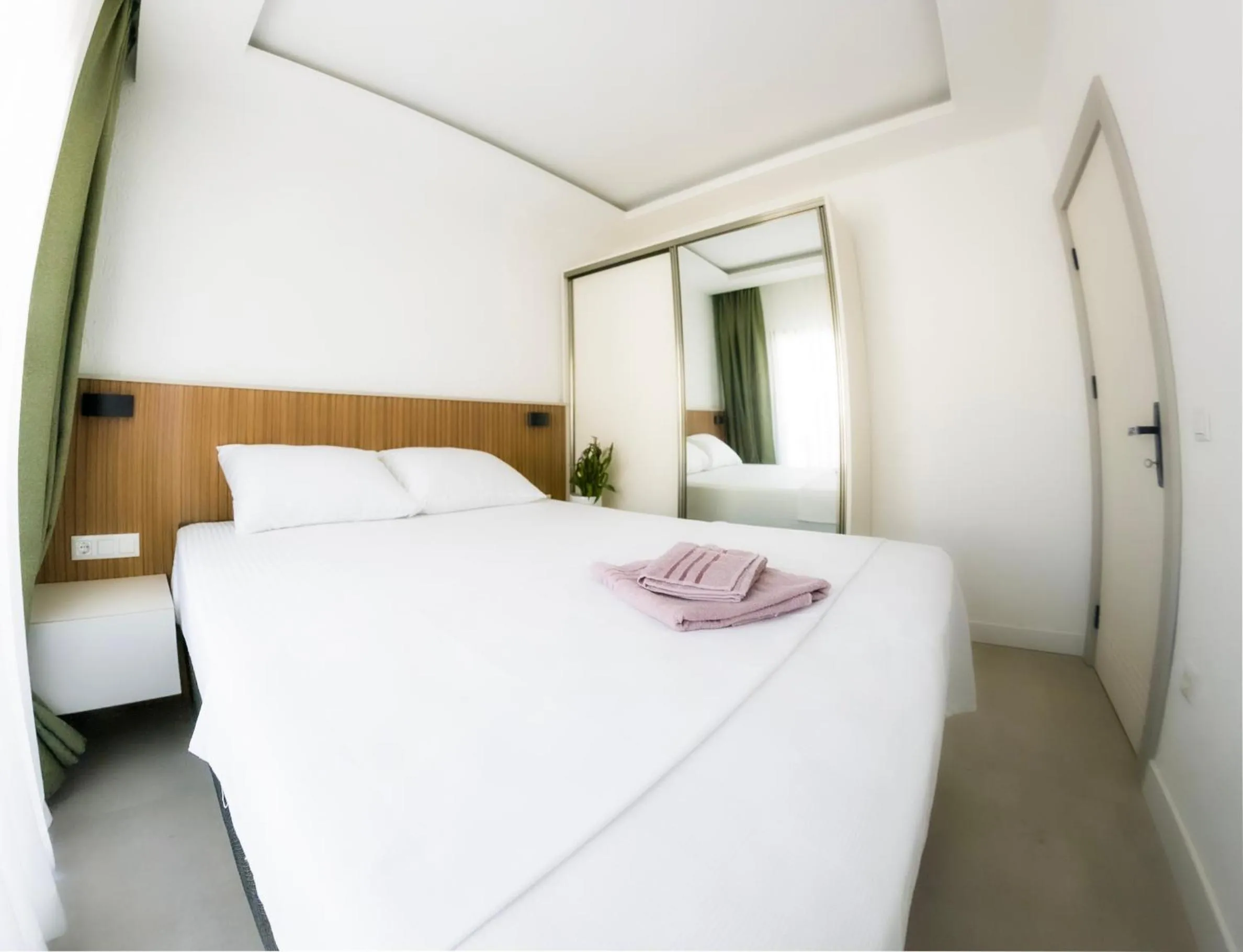 Bed in Derin Apart Hotel Bodrum