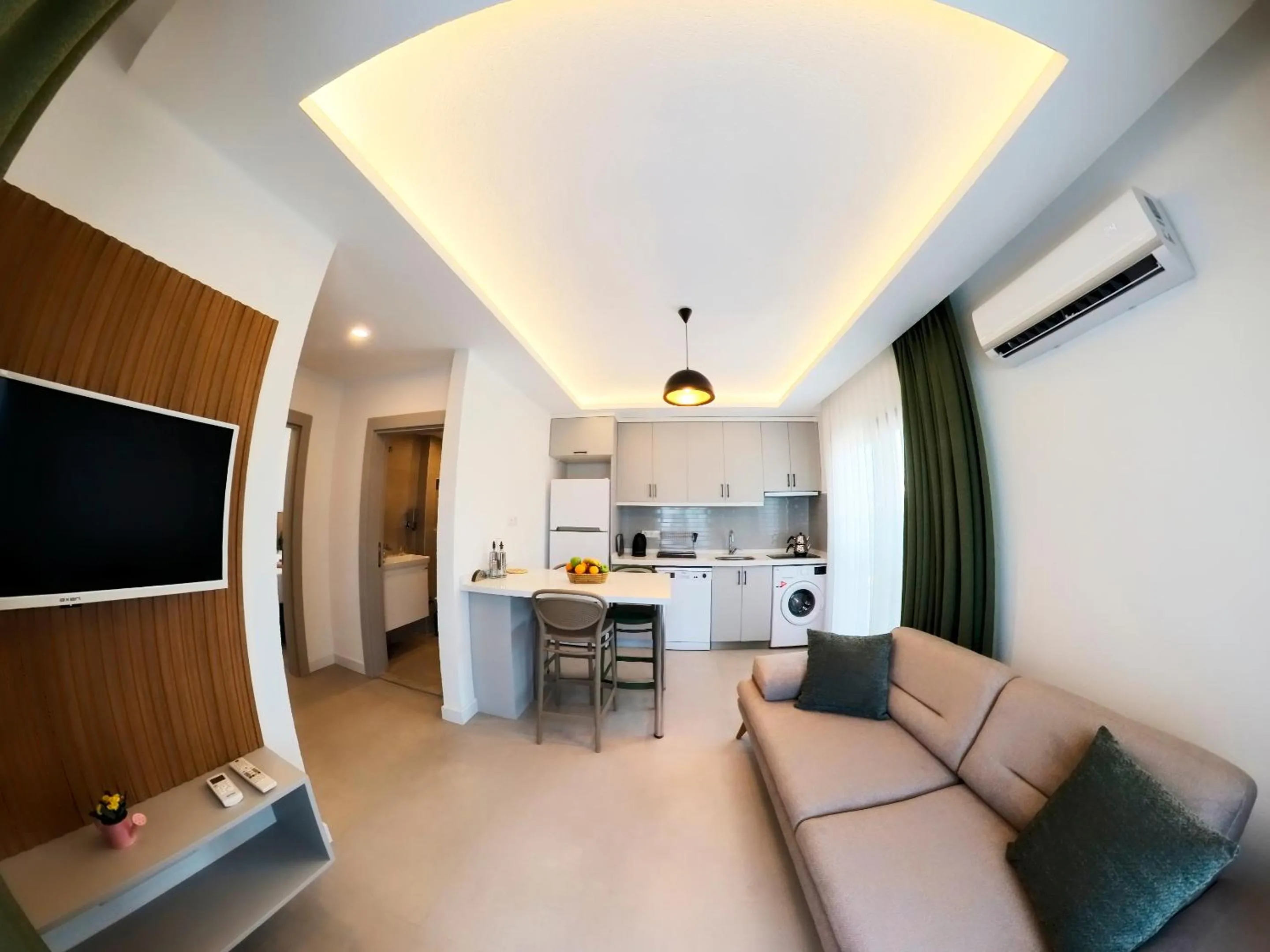 TV and multimedia in Derin Apart Hotel Bodrum