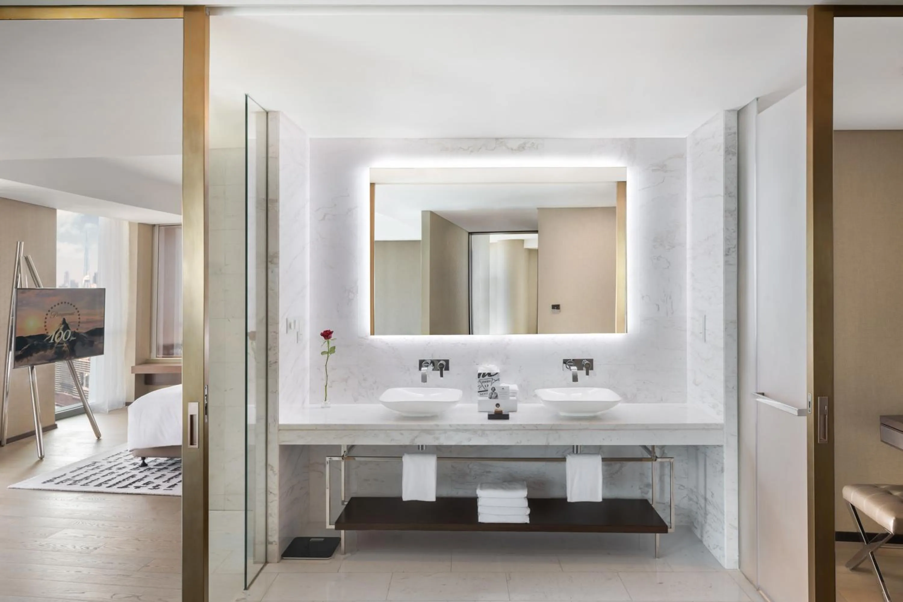 Bathroom in Paramount Hotel Dubai