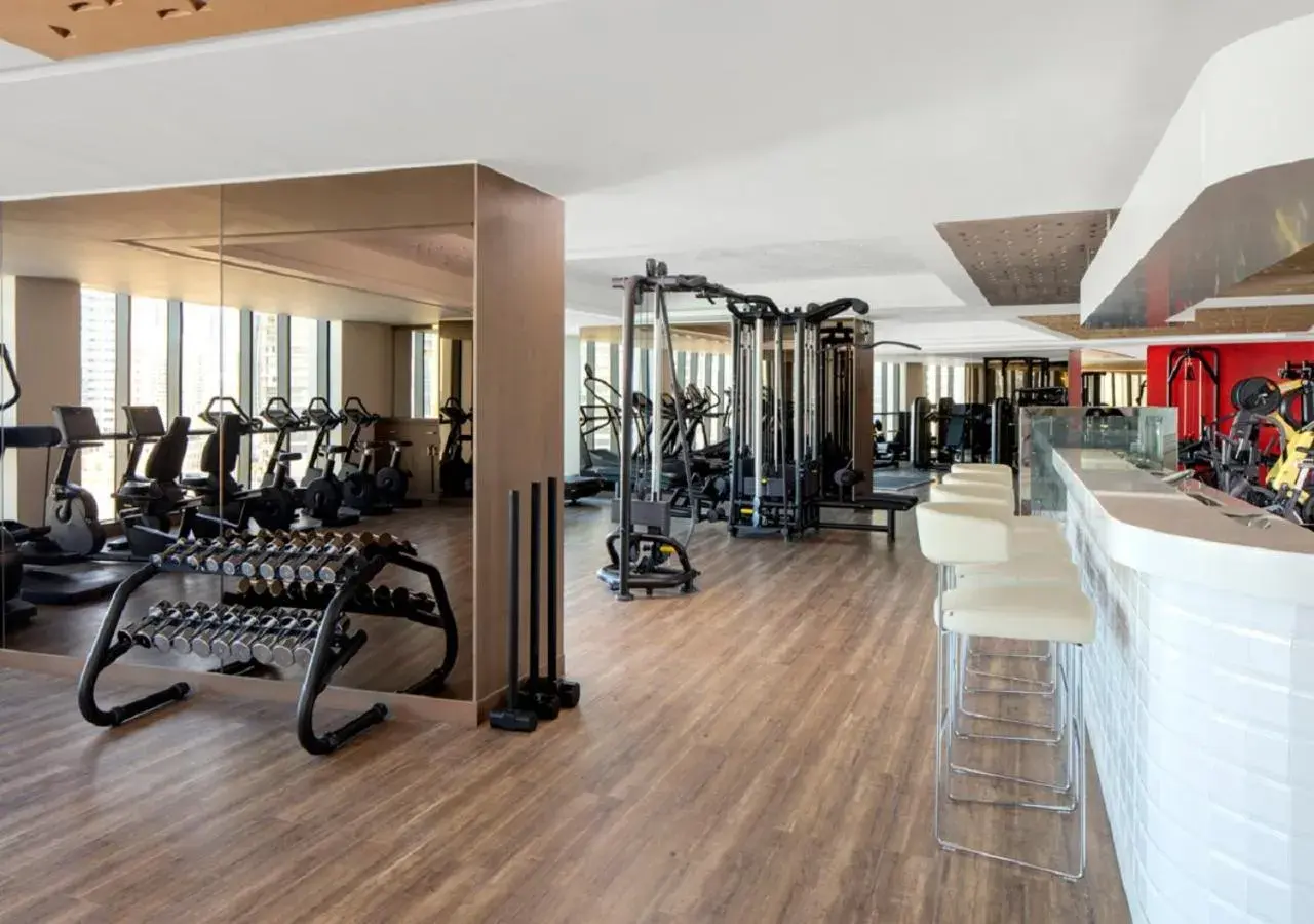 Fitness centre/facilities in Paramount Hotel Dubai Fitness centre/facilities in Paramount Hotel Dubai
