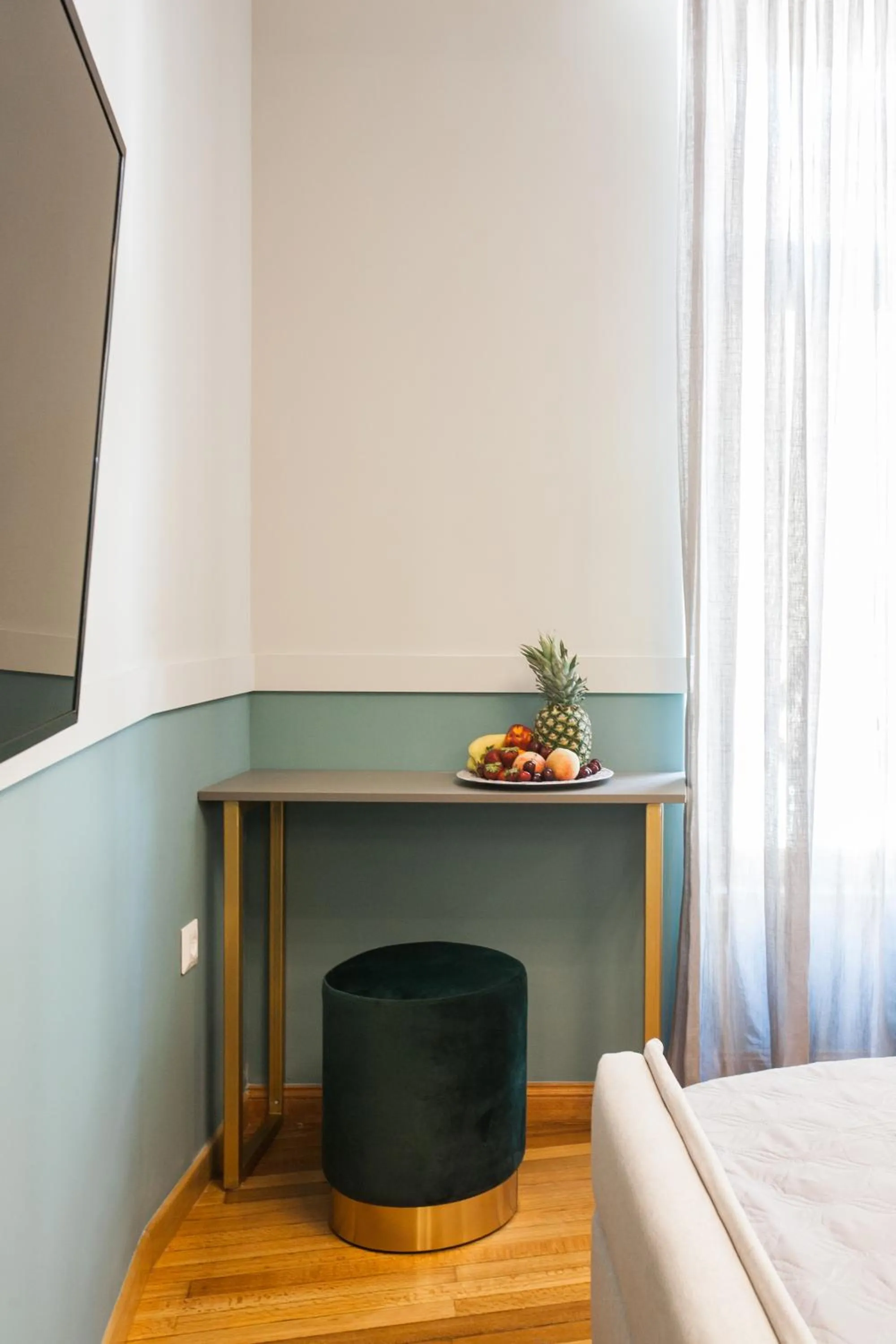 Day, Bed in Step One | Luxury Suites right in the heart of Acropolis next to metro station