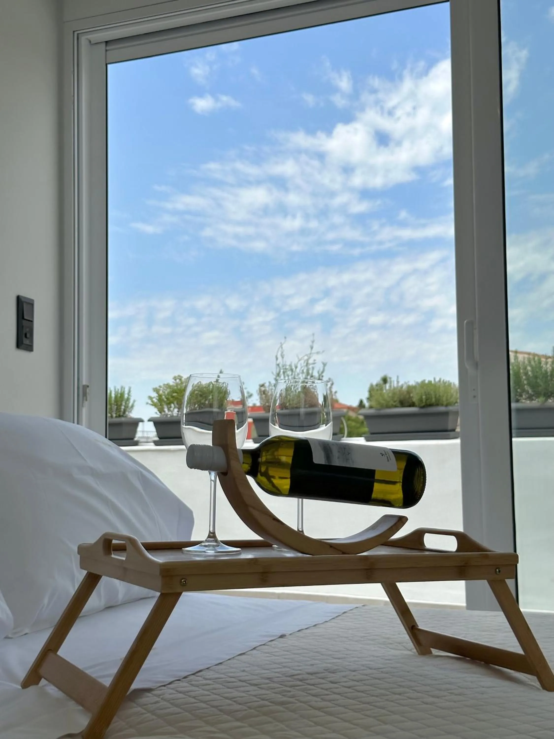 Bed in Step One | Luxury Suites right in the heart of Acropolis next to metro station