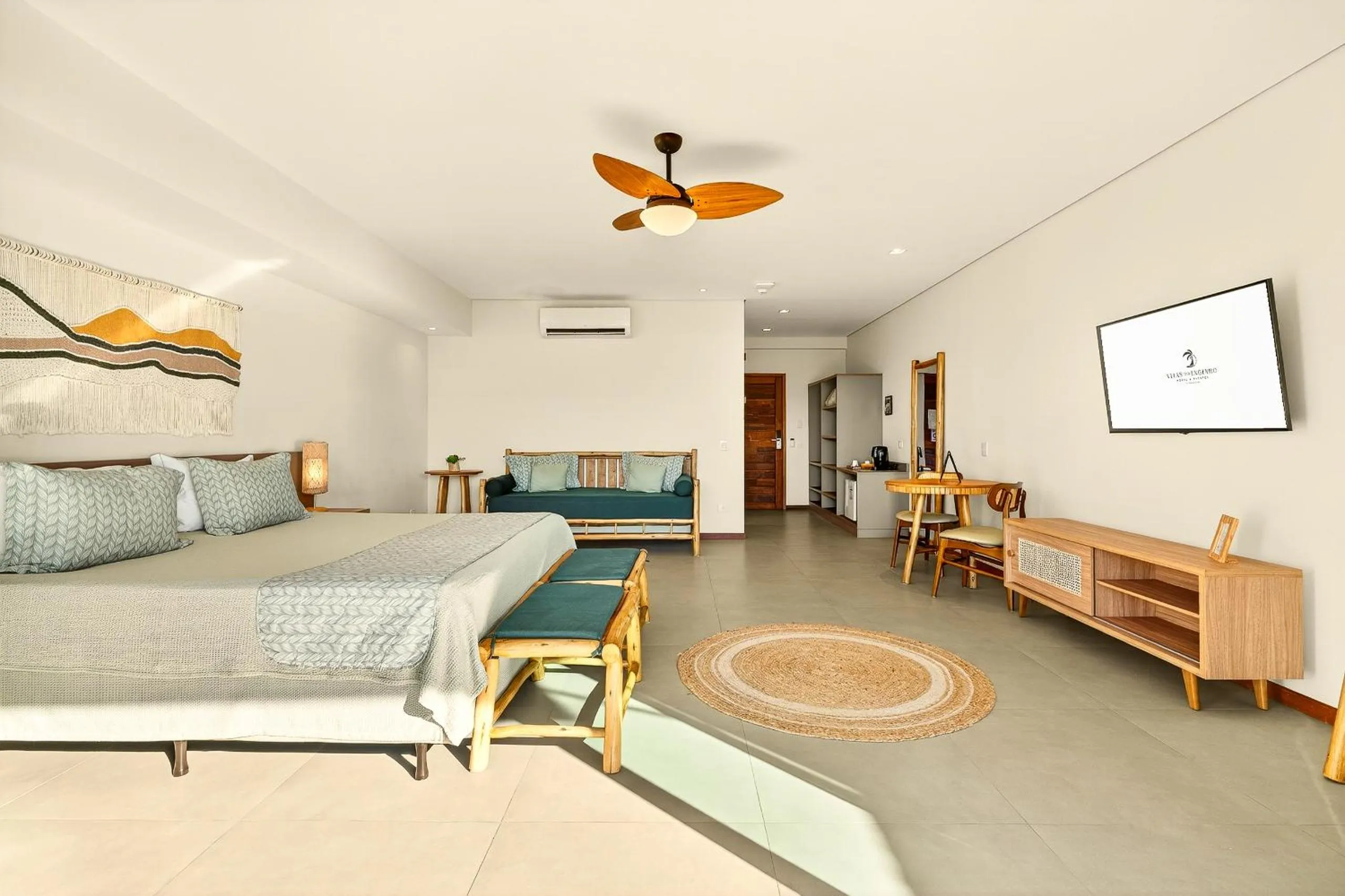 Bed in Hotel Velas do Engenho