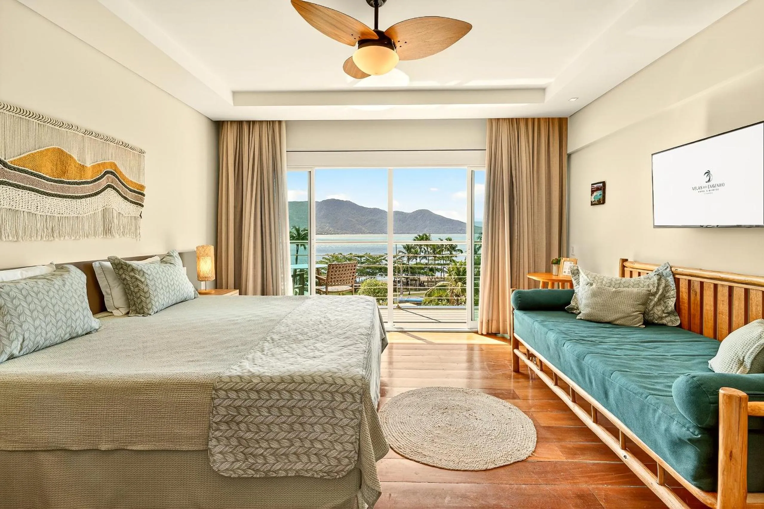 Bed in Hotel Velas do Engenho