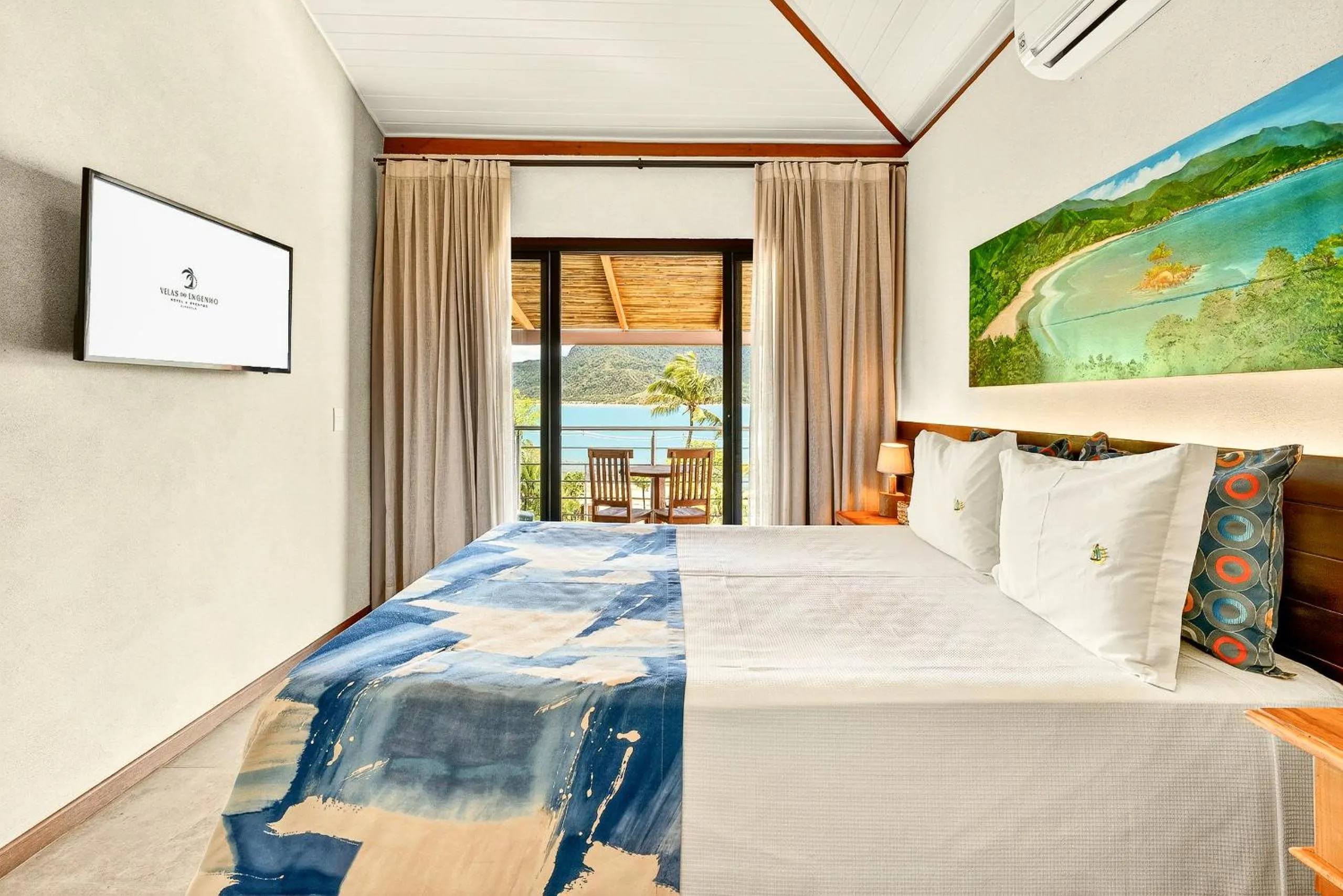 Bed in Hotel Velas do Engenho