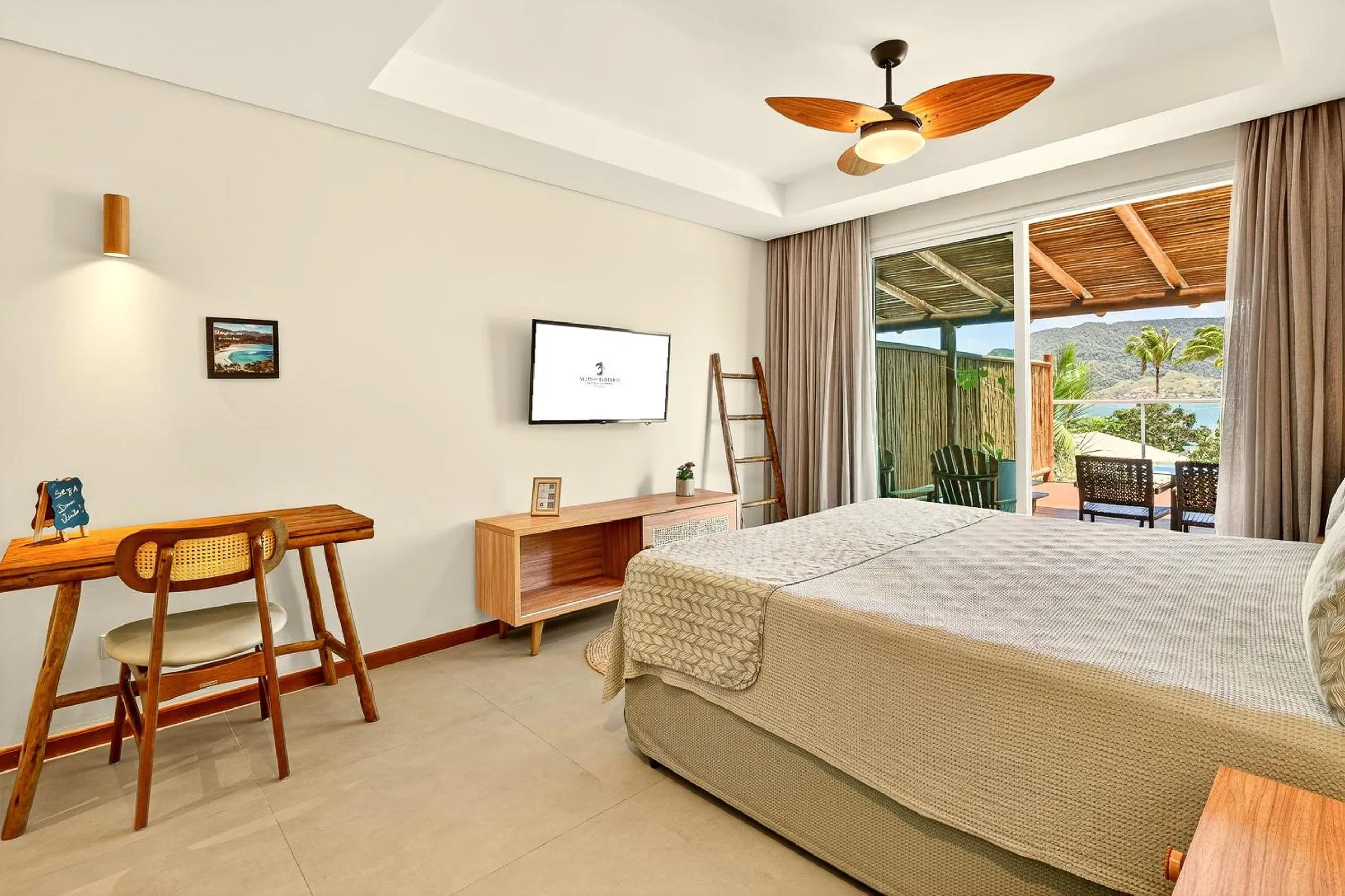 Bed in Hotel Velas do Engenho