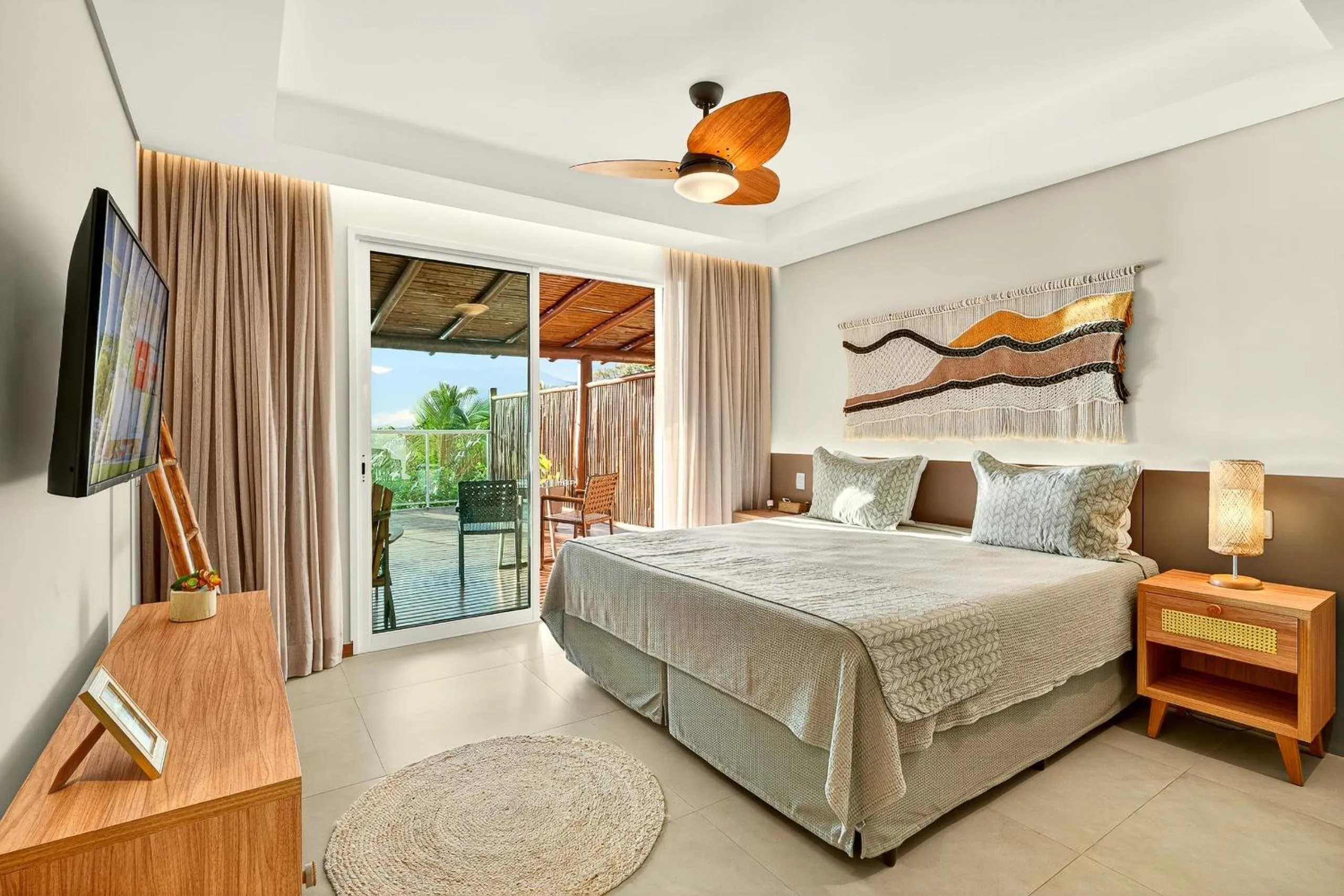 Bed in Hotel Velas do Engenho