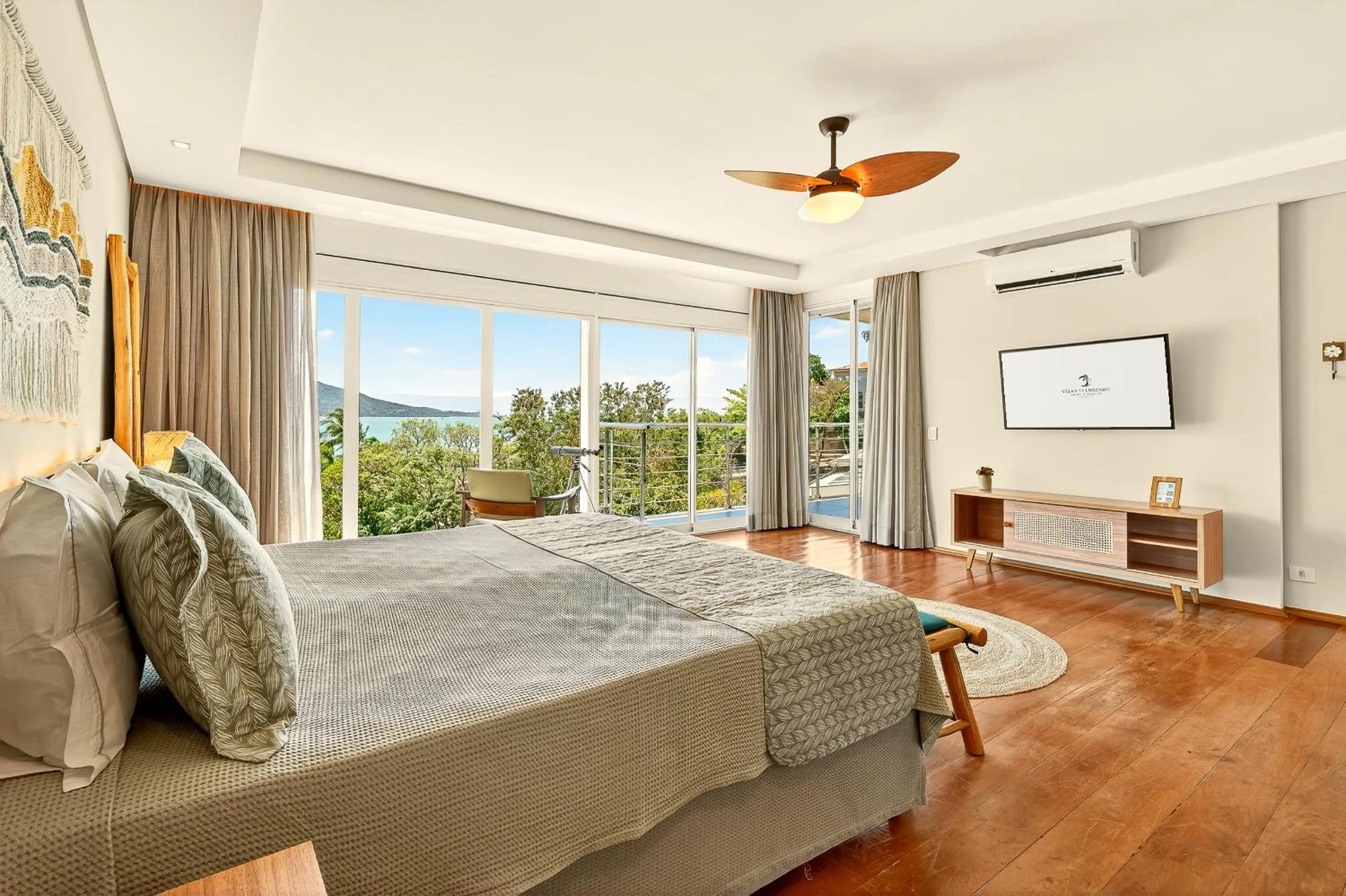 Bed in Hotel Velas do Engenho