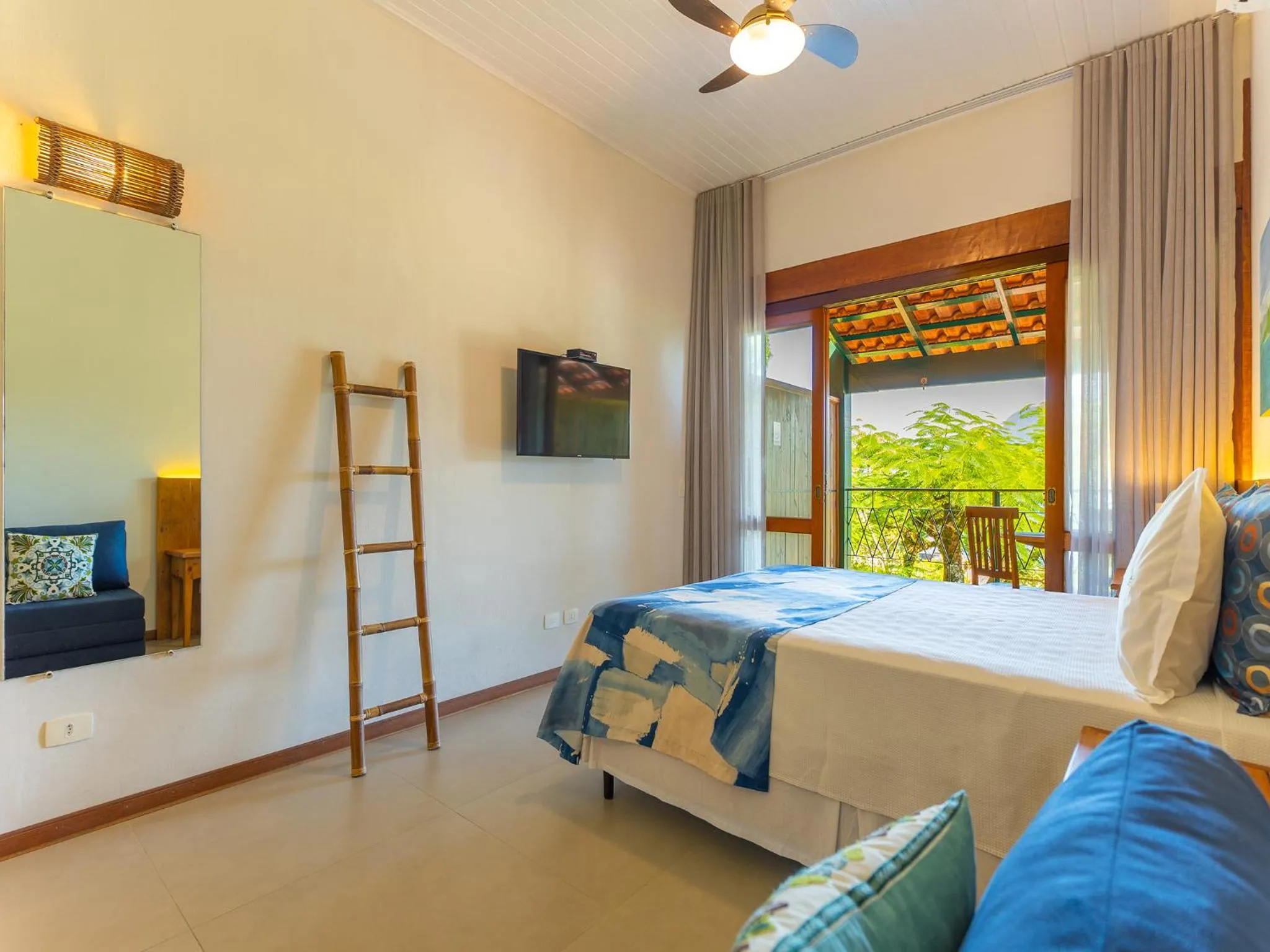 Bed in Hotel Velas do Engenho