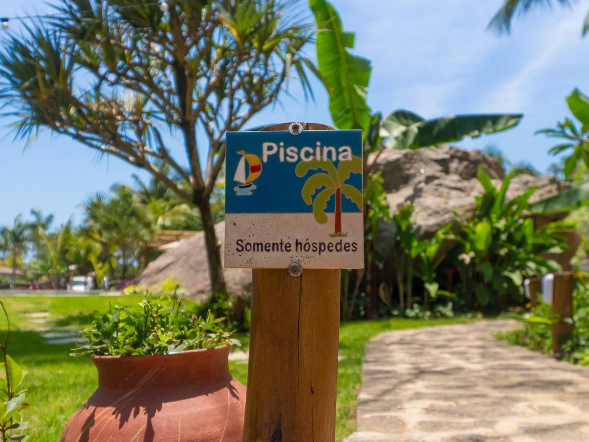 Natural landscape in Hotel Velas do Engenho