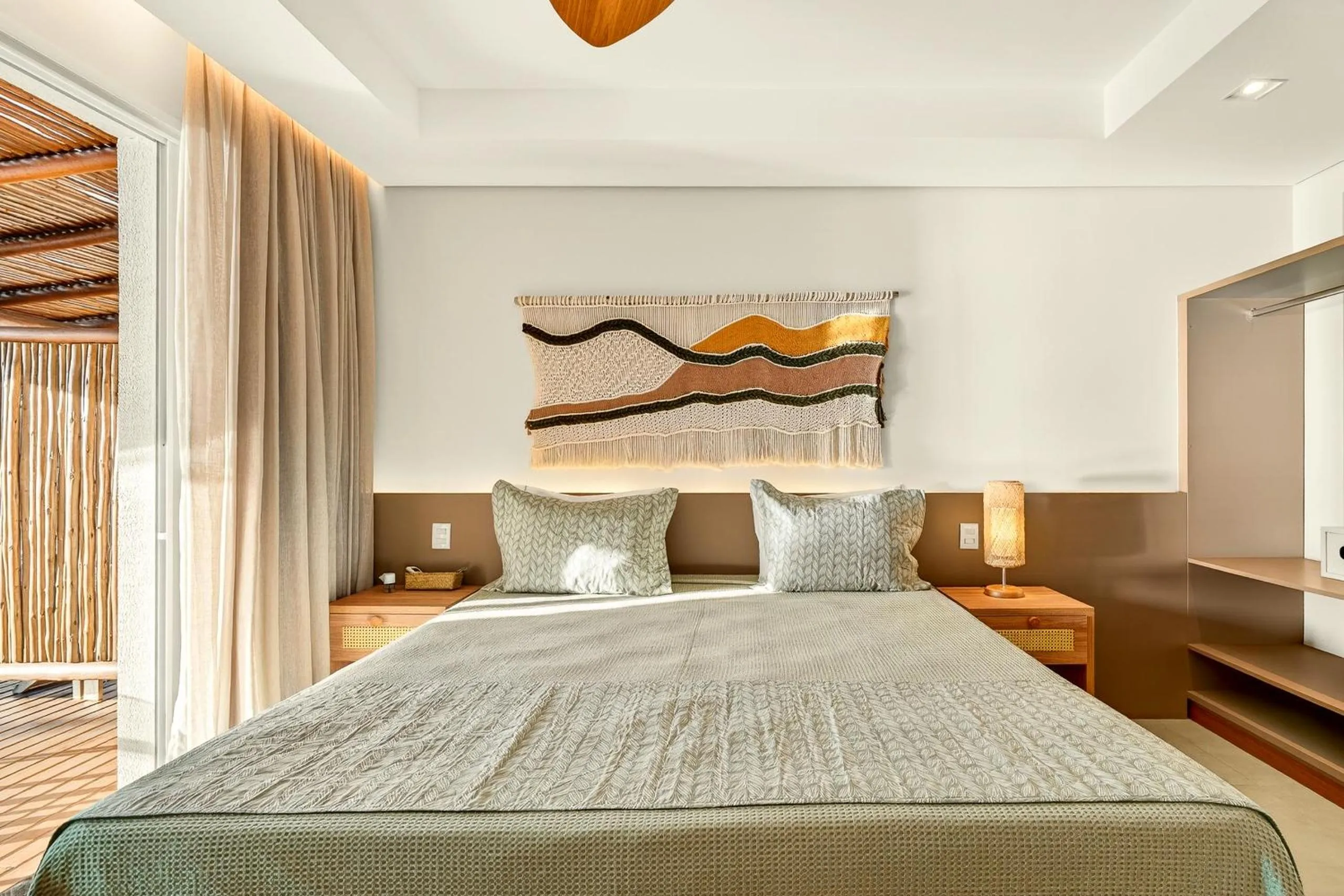 Bed in Hotel Velas do Engenho