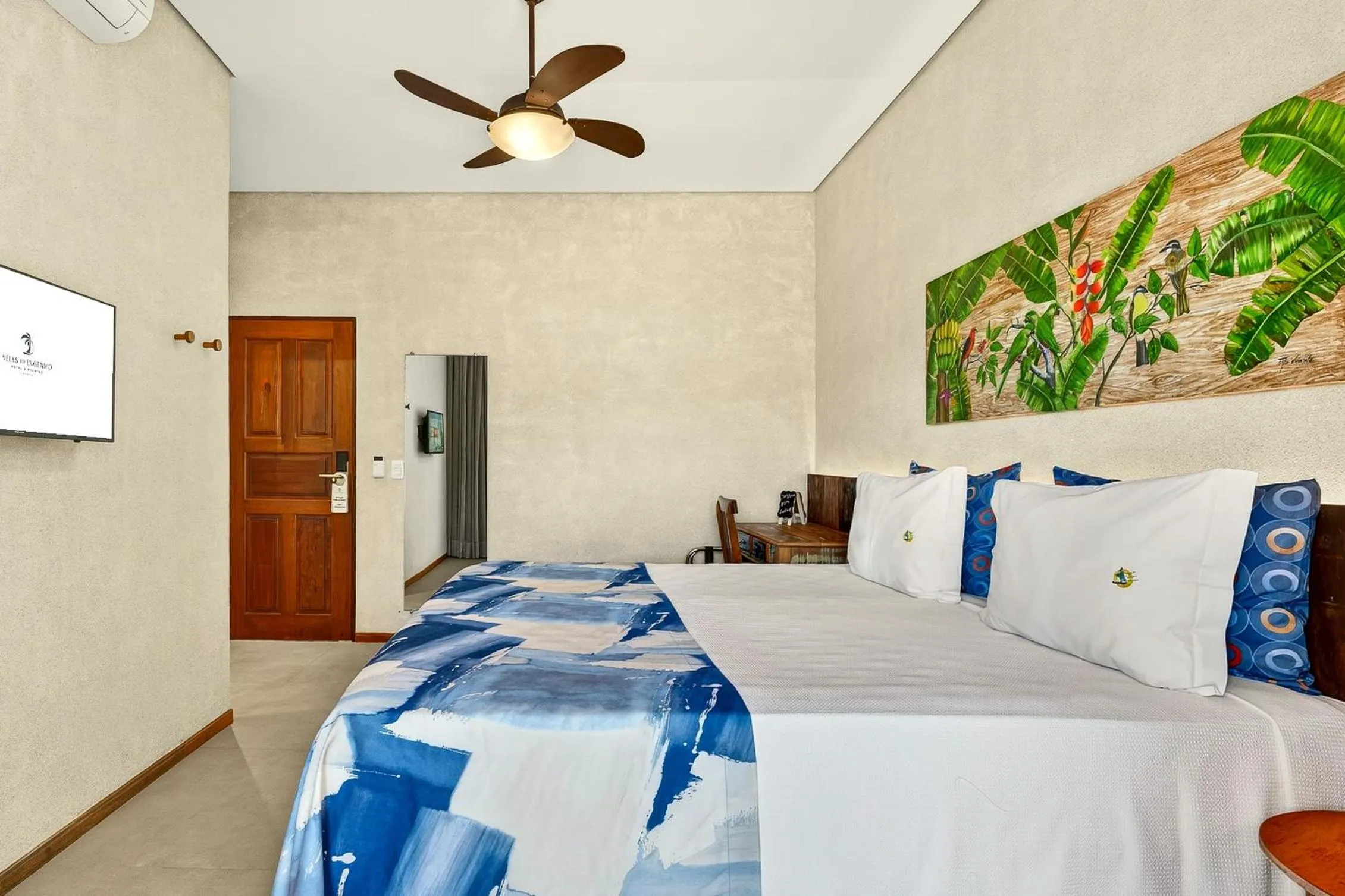 Bed in Hotel Velas do Engenho