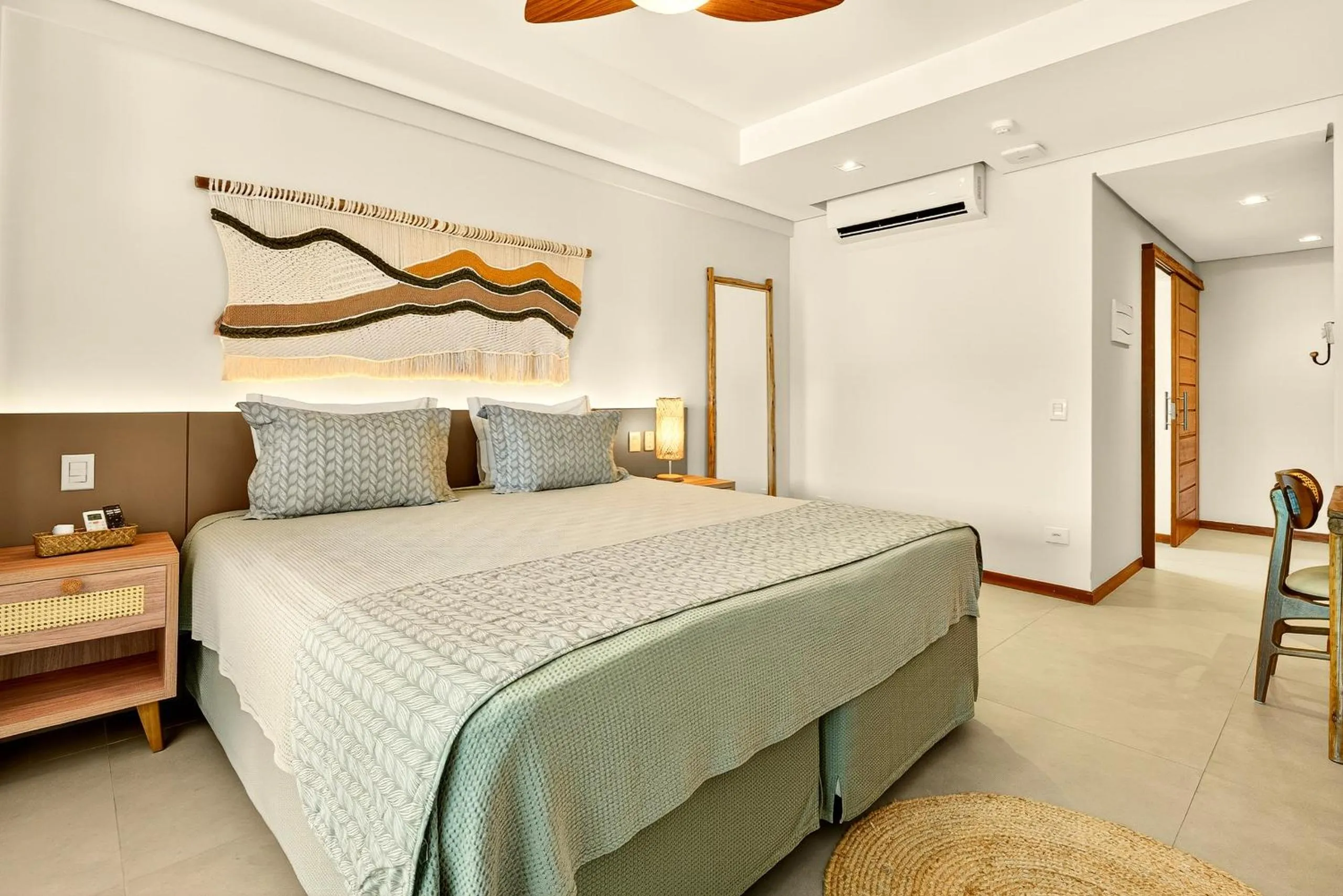 Bed in Hotel Velas do Engenho