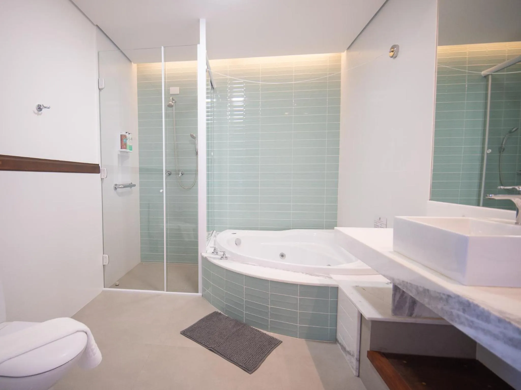 Shower in Hotel Velas do Engenho