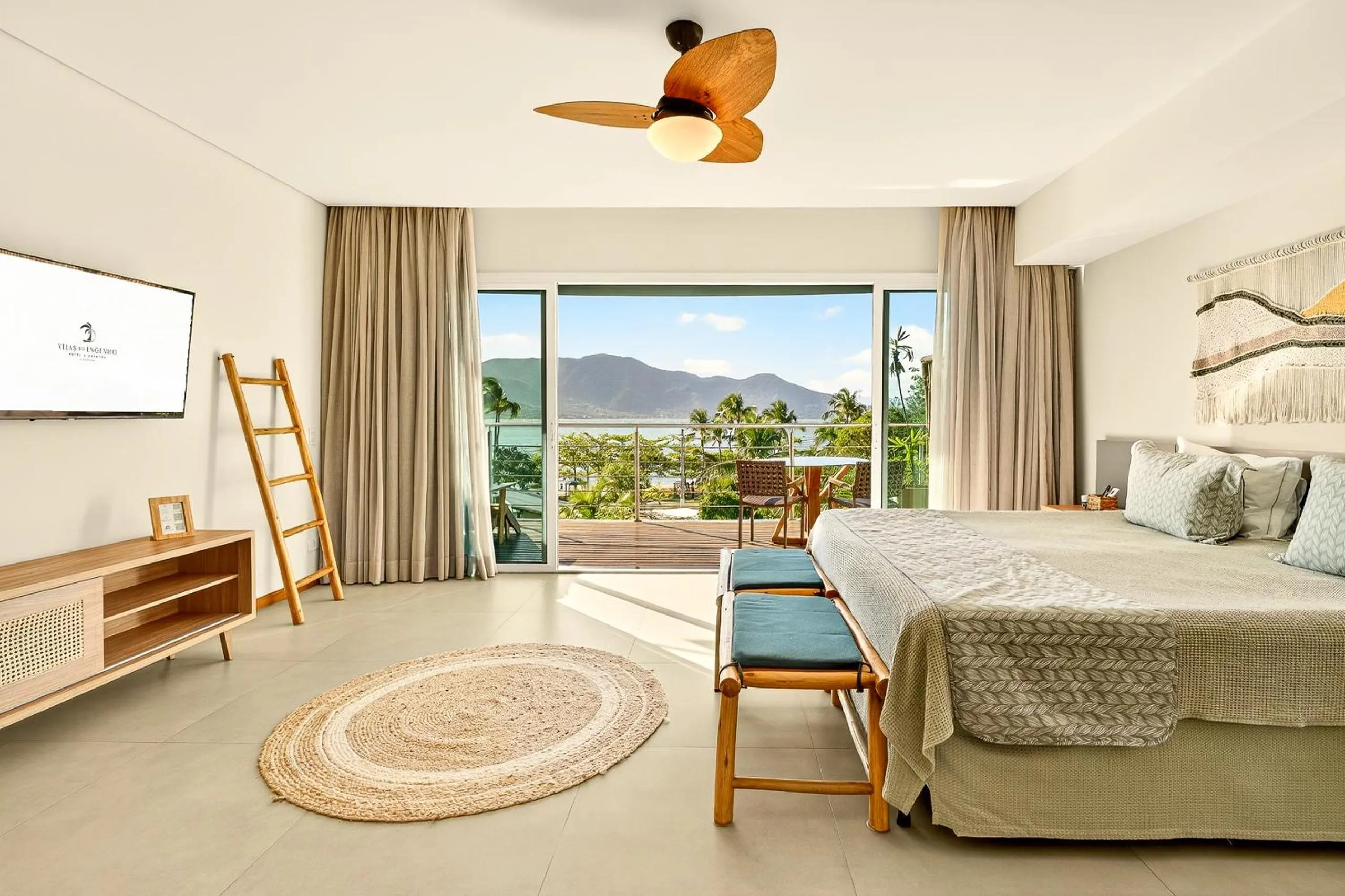 Bed in Hotel Velas do Engenho