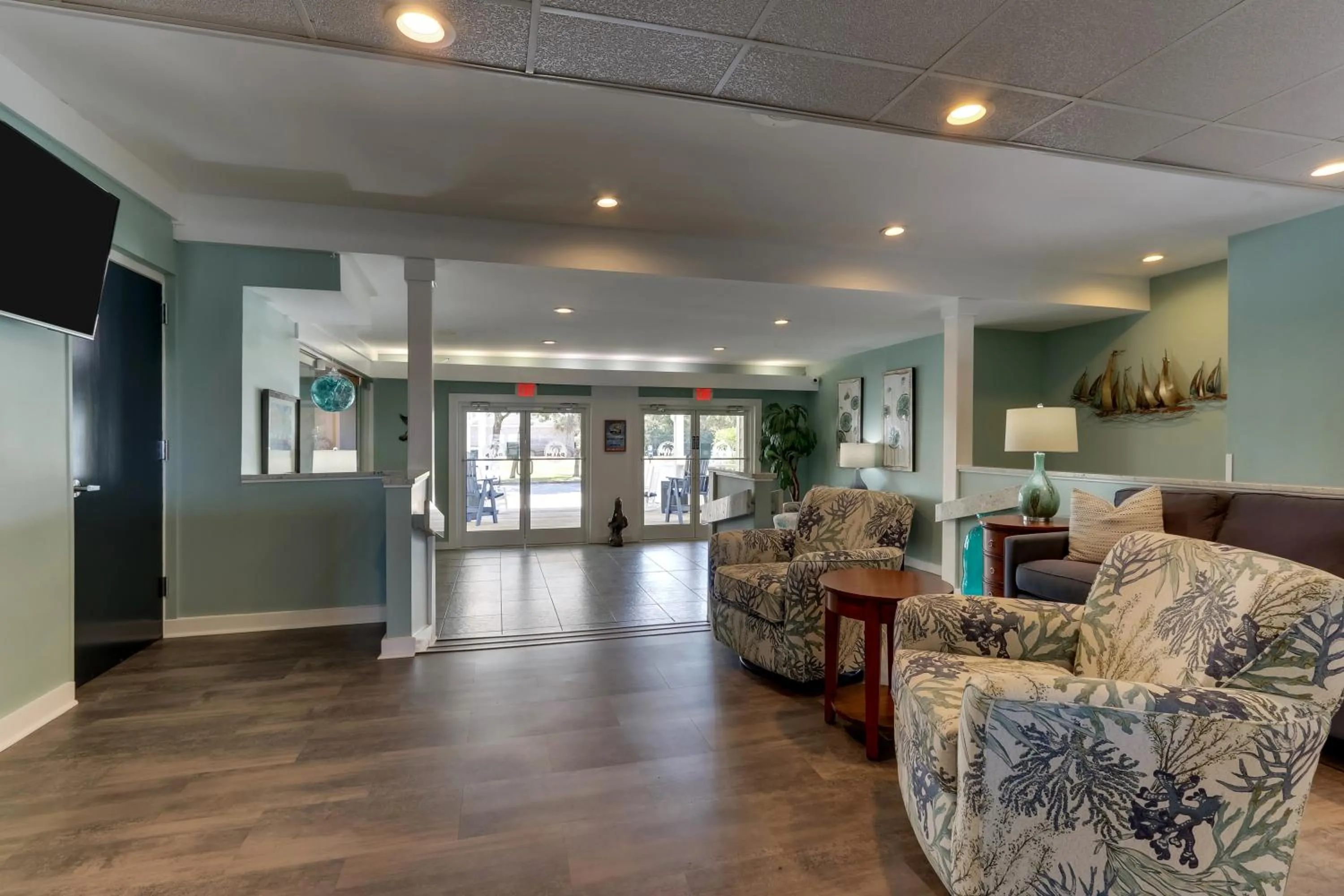 Lobby or reception in Palm Suites