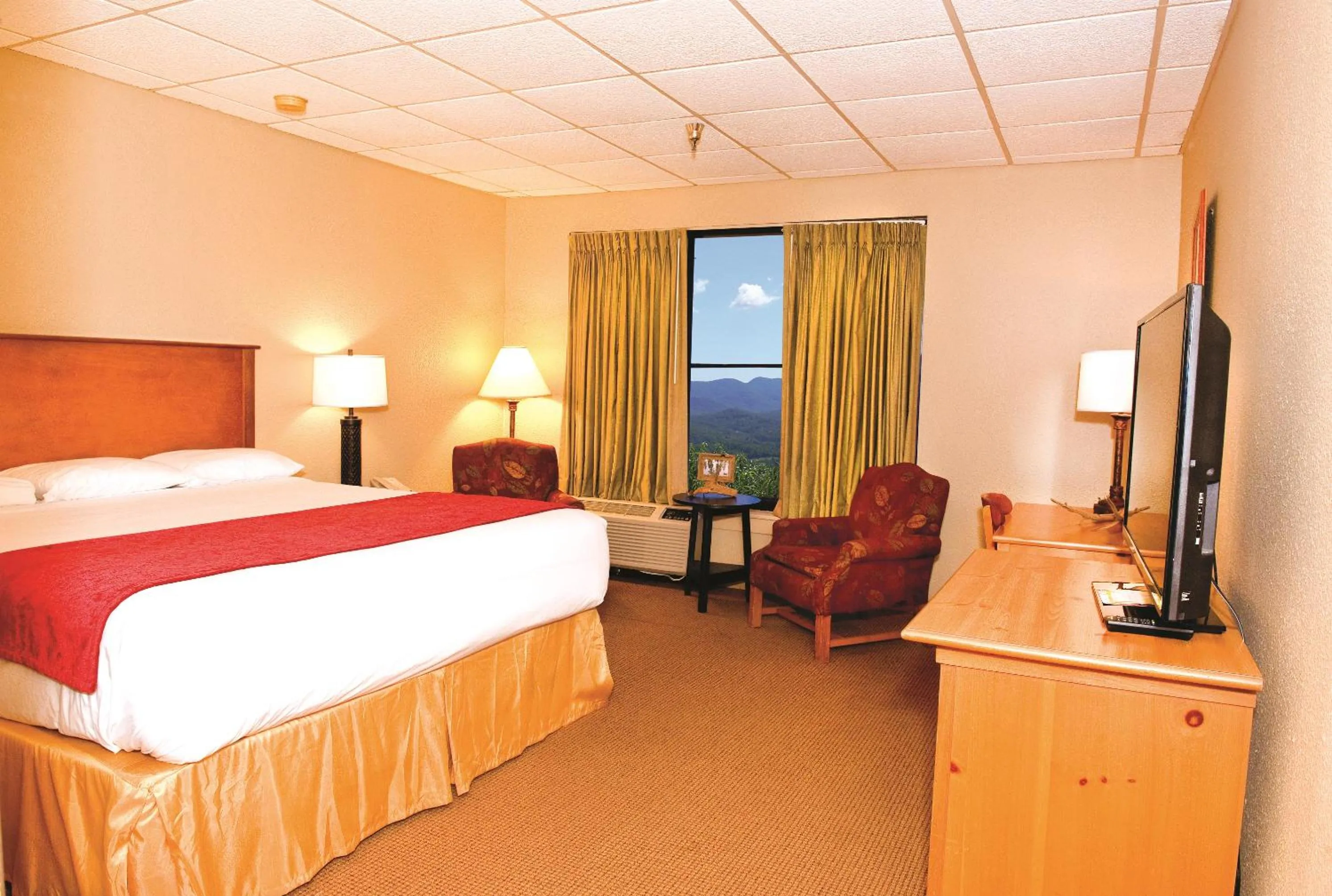 Photo of the whole room, Bed in Unicoi State Park & Lodge