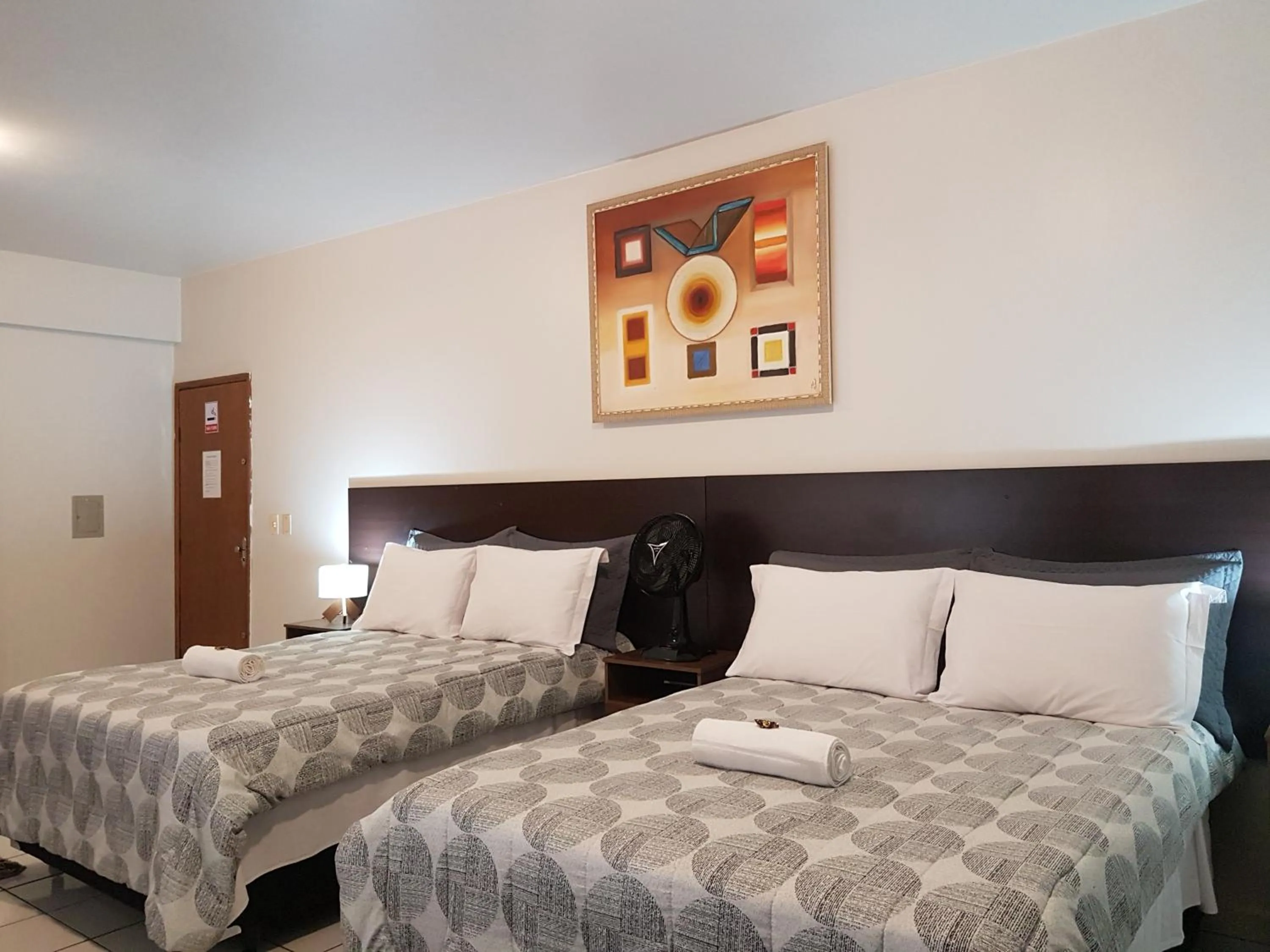 Bed in B & A Suites Inn Hotel - Quarto Luxo Premium