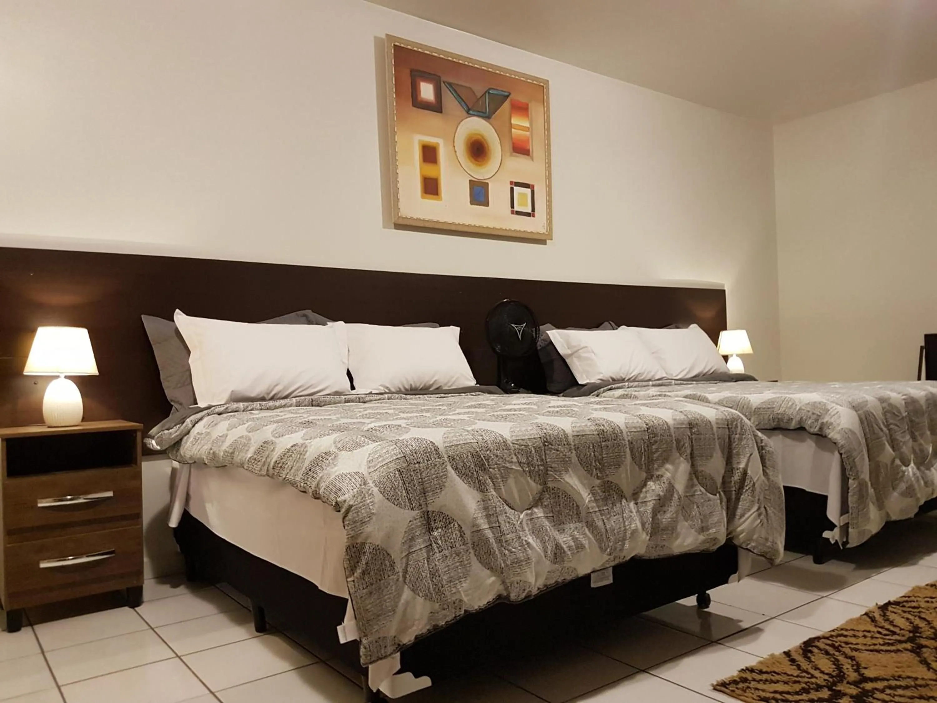 Bed in B & A Suites Inn Hotel - Quarto Luxo Premium