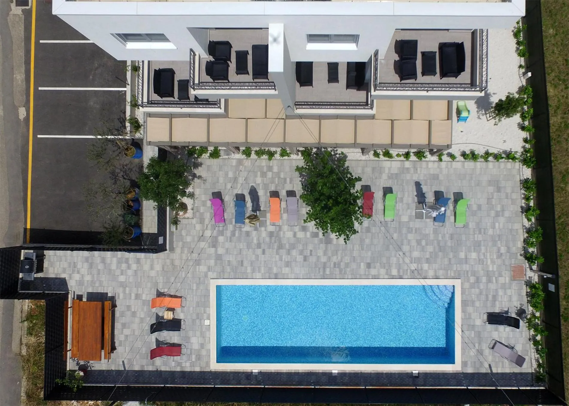 Pool view in Bulli Croatia