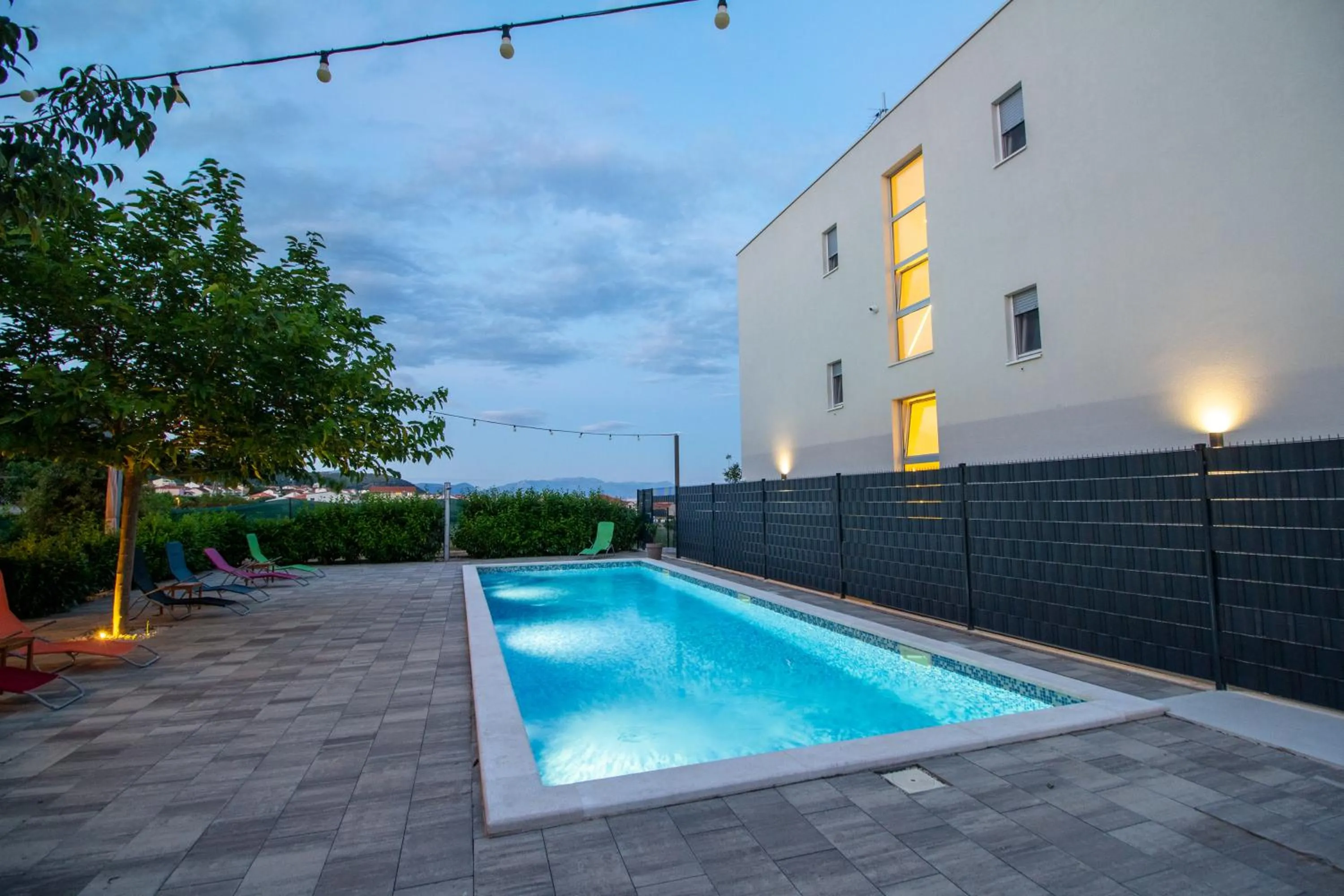 Swimming pool in Bulli Croatia