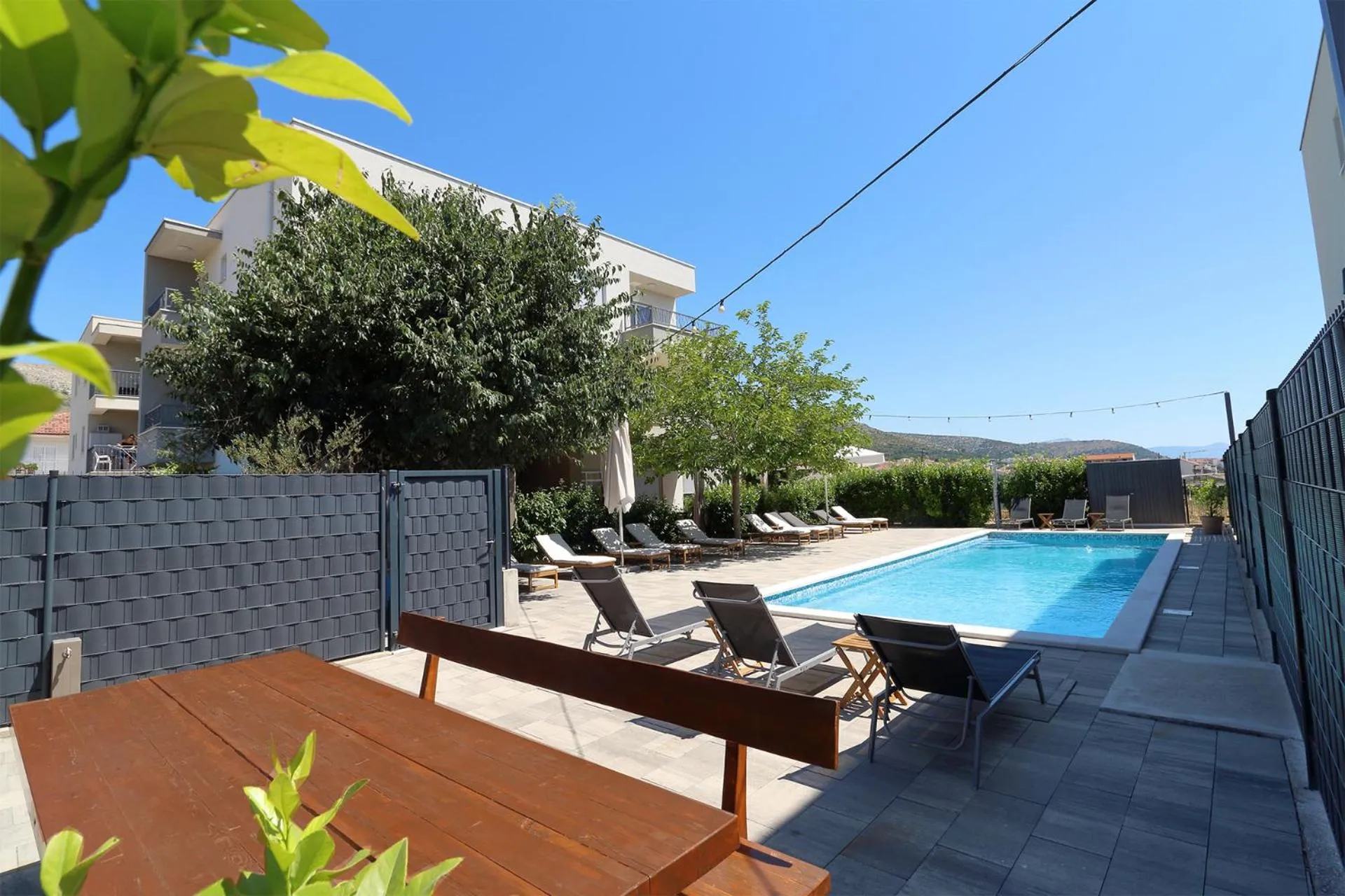 Swimming pool in Bulli Croatia