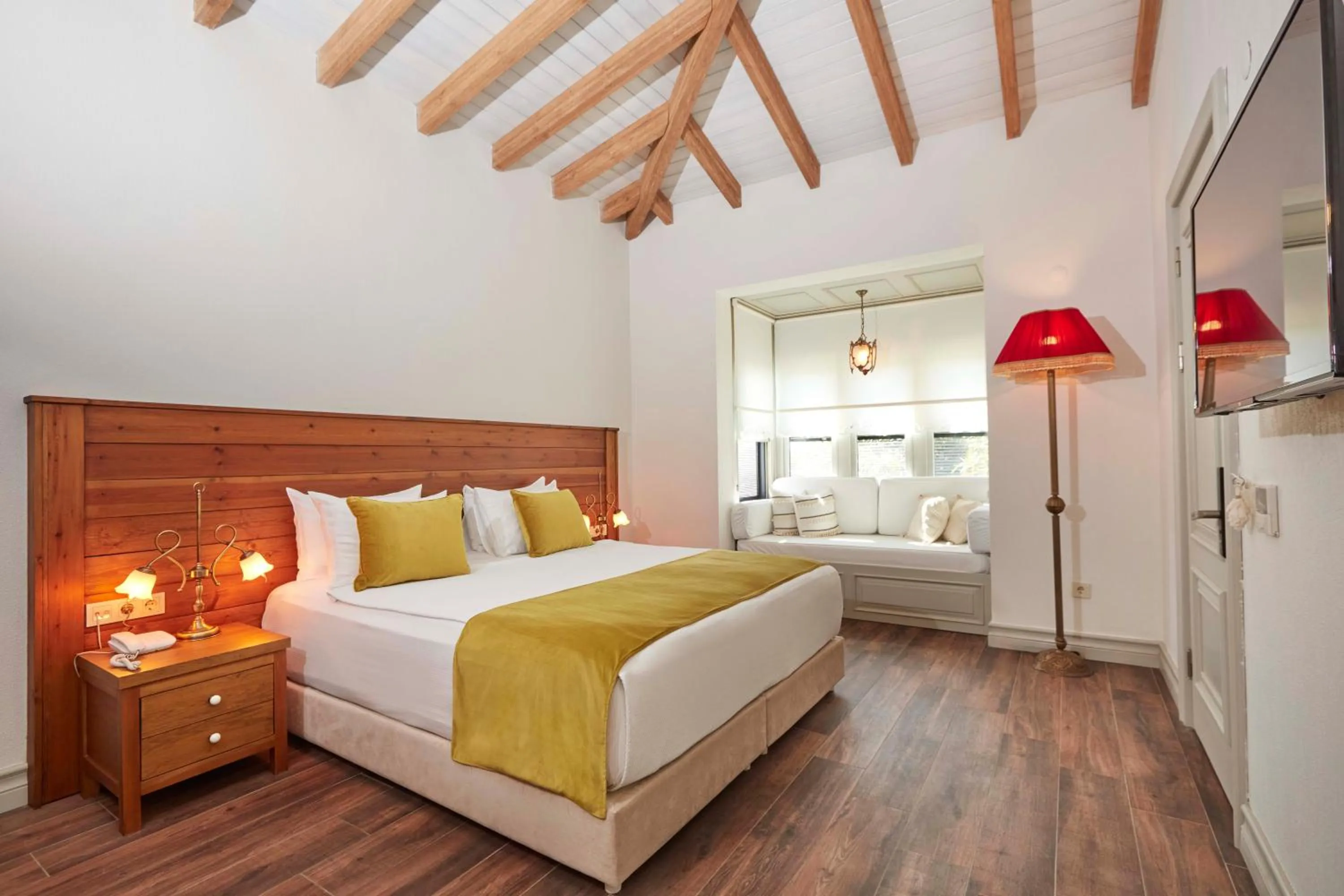 Bed in AlaBora Hotel