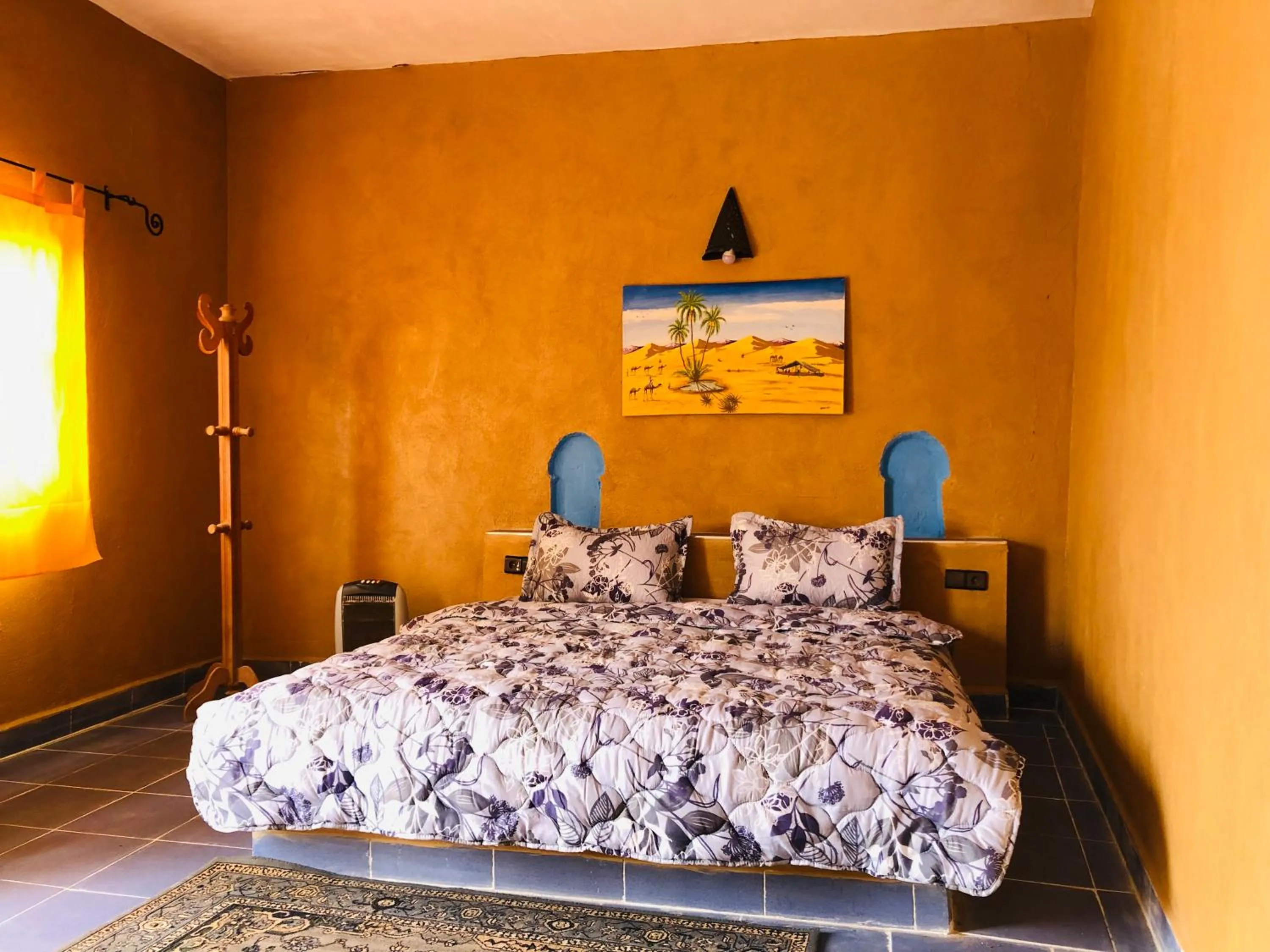 Bedroom, Bed in Riad Hotel Les Flamants