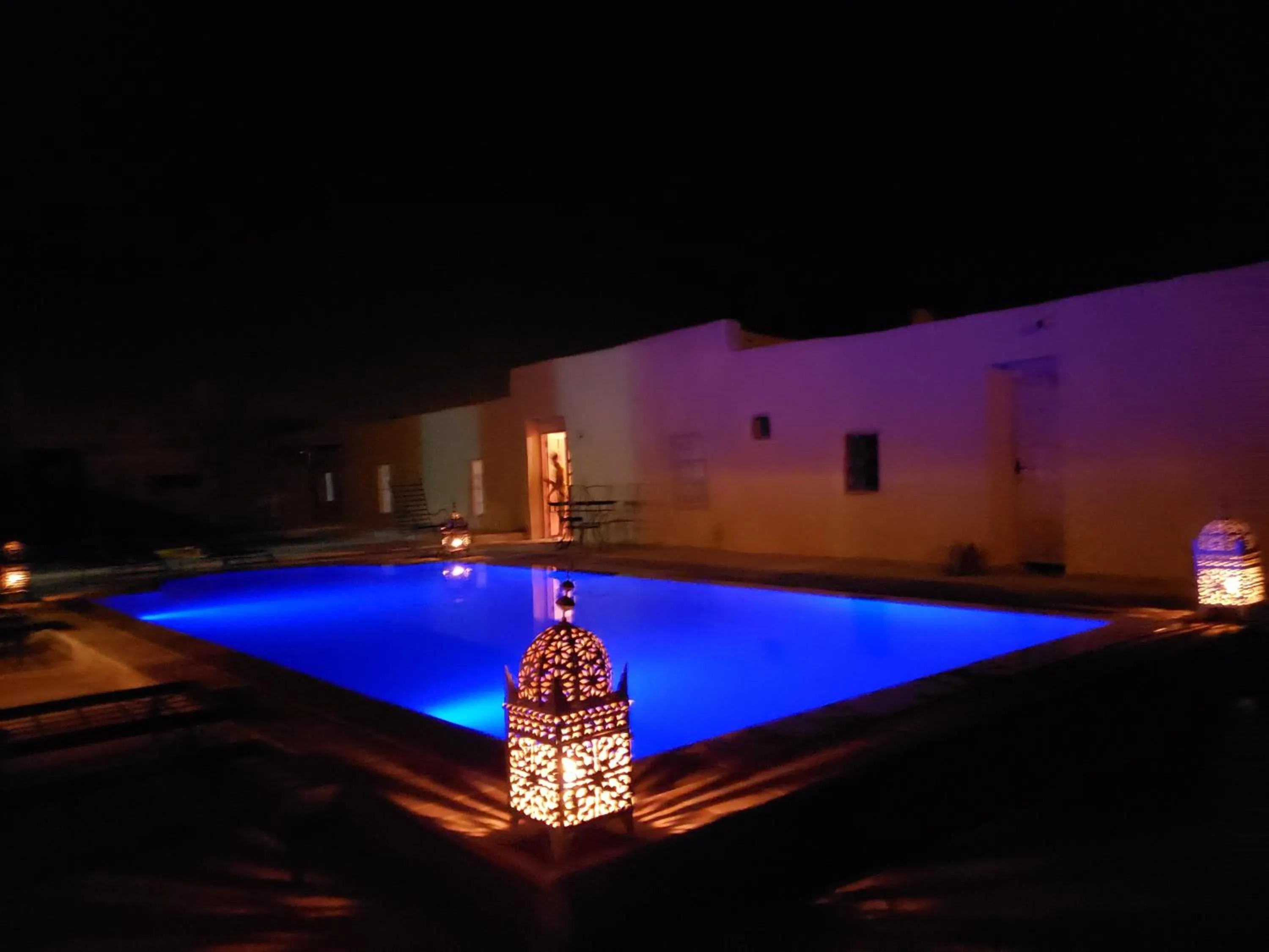 Decorative detail in Riad Hotel Les Flamants