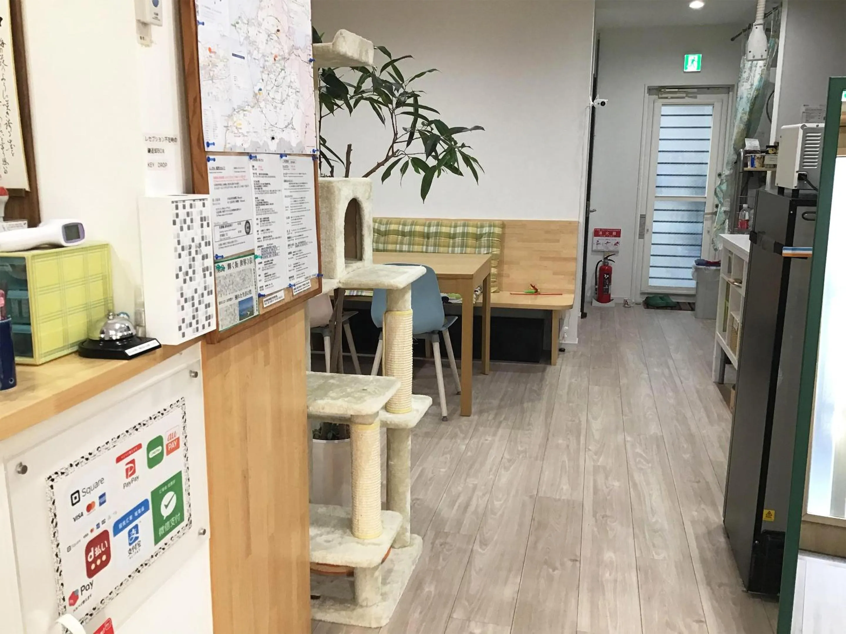 Living room in Itosima Guesthouse TOMO