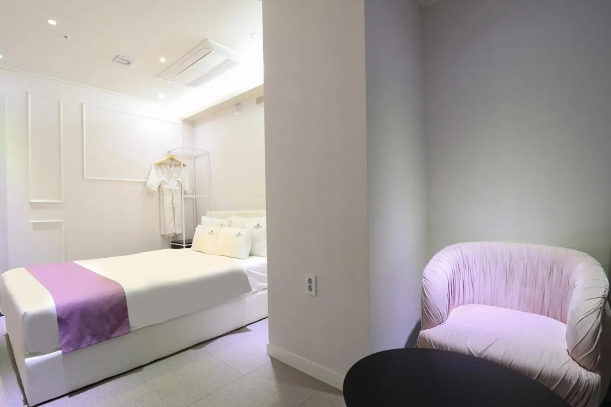 Bed in Oceanstay Hotel