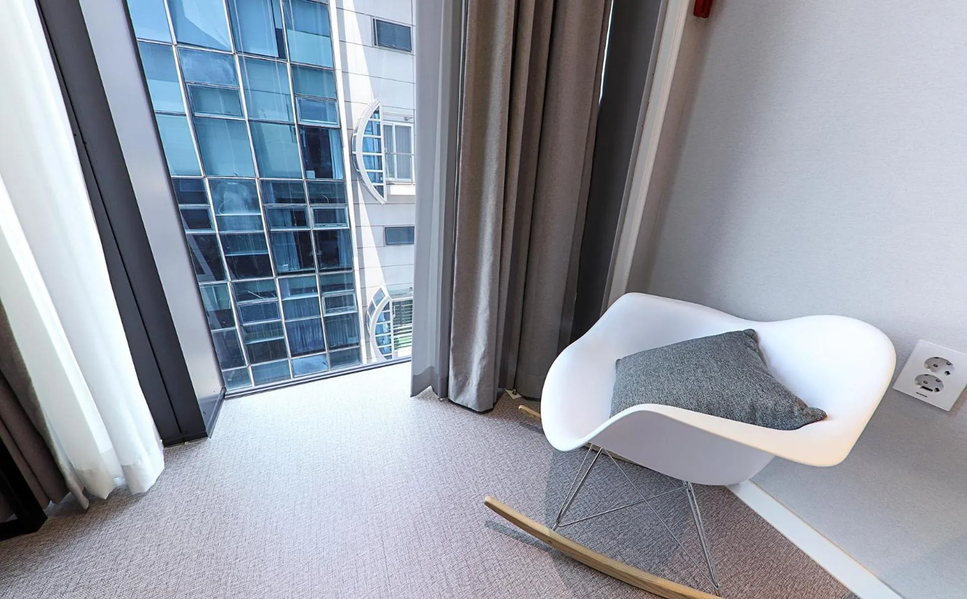 Bed in Oceanstay Hotel