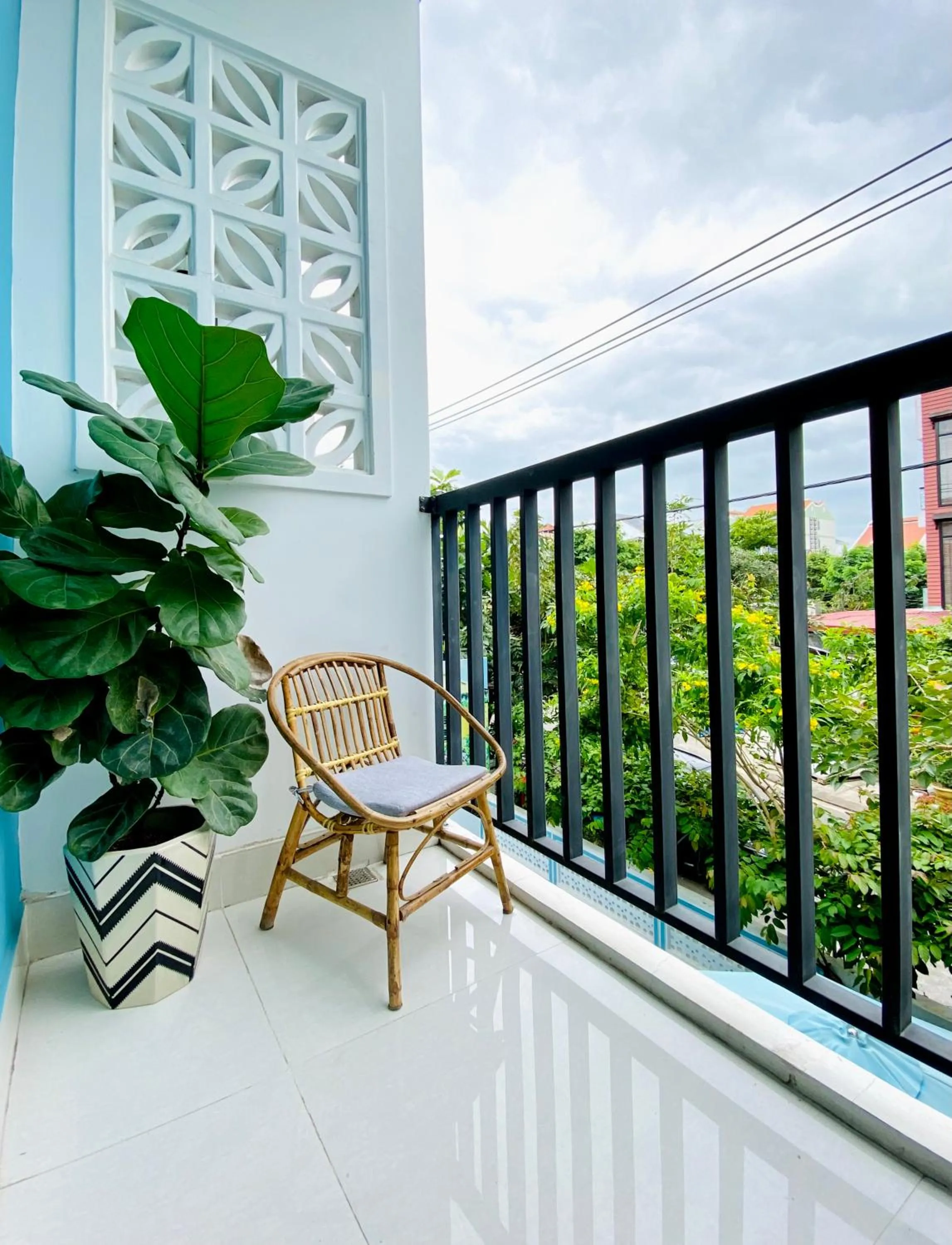 Balcony/Terrace in Grand Holiday Hoian Villa