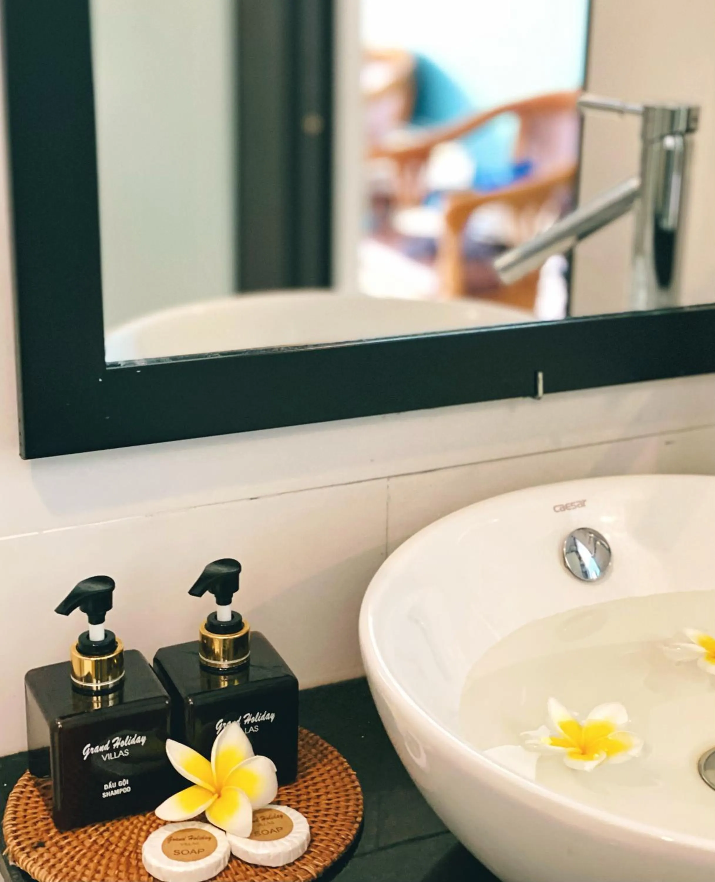 Shower in Grand Holiday Hoian Villa