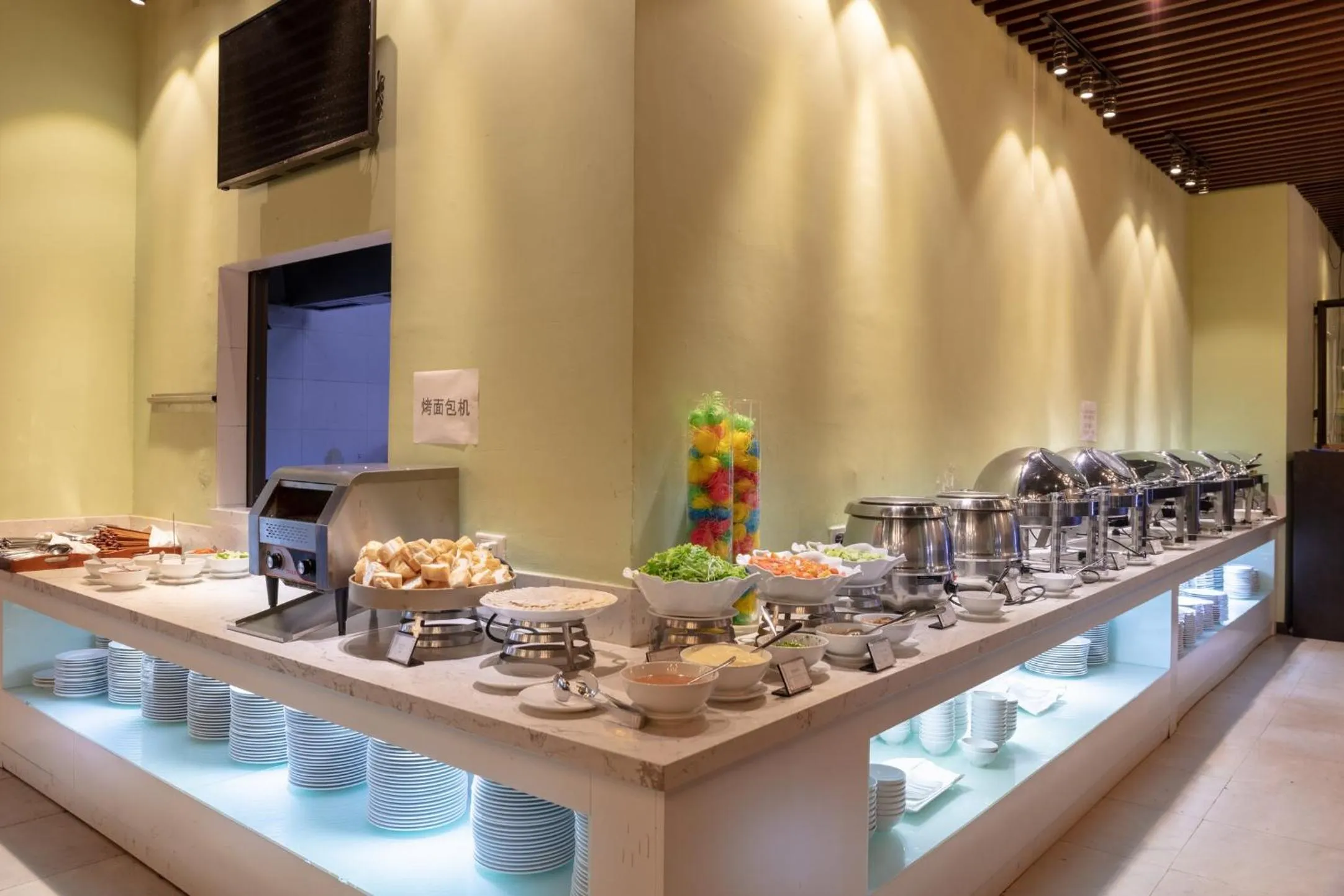 Buffet breakfast in Nha Trang Moony Hotel